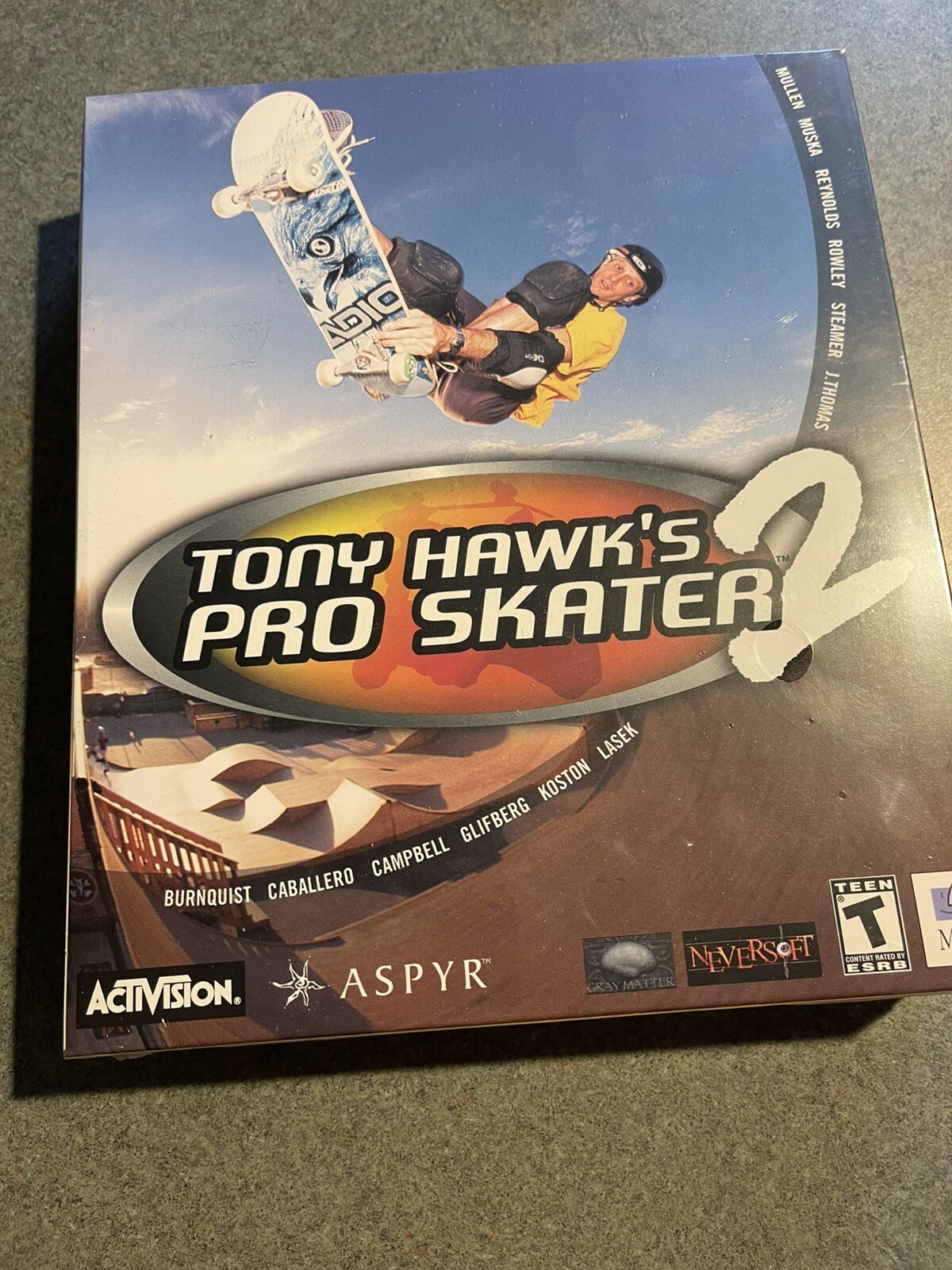 Tony Hawk's Pro Skater 2 For PC/MAC. Brand New In Full Retail Box Tony Hawk's Pro Skater 2 For PC/MAC. Brand New In Full Retail Box
