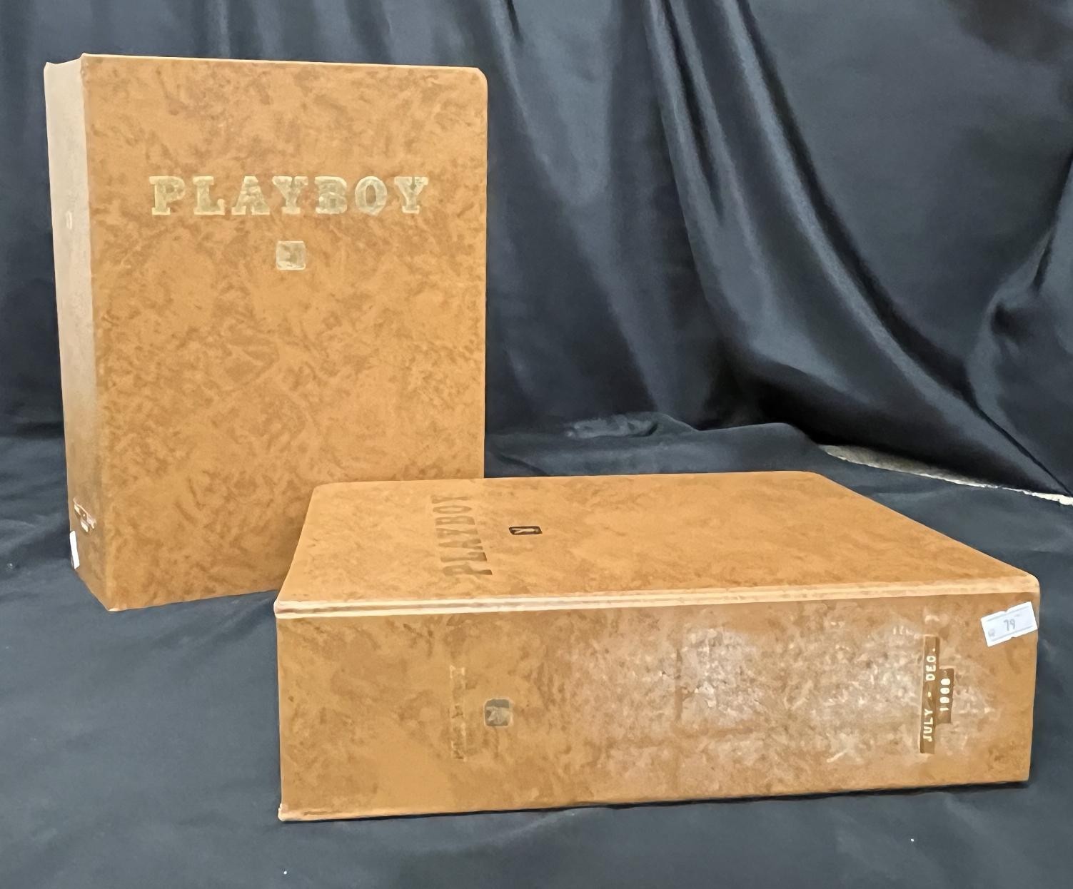Vintage Library Bound Playboy Magazines - 1968 Vintage Library Bound Playboy Magazines - 1968