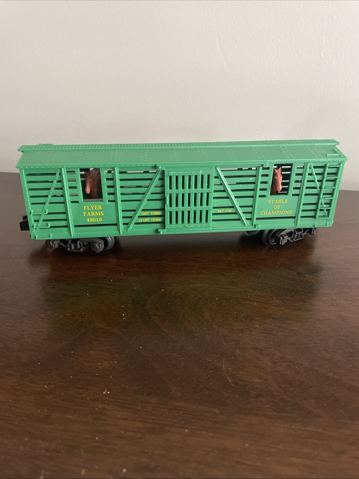 Amer Flyer 6-49010 Horse Car - New In Box