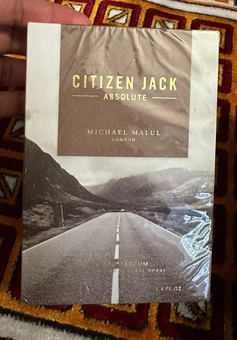 Citizen Jack Absolute Eau De Parfum 3.4oz 100ml Men New Box Citizen Jack Absolute Eau De Parfum 3.4oz 100ml Men New Box