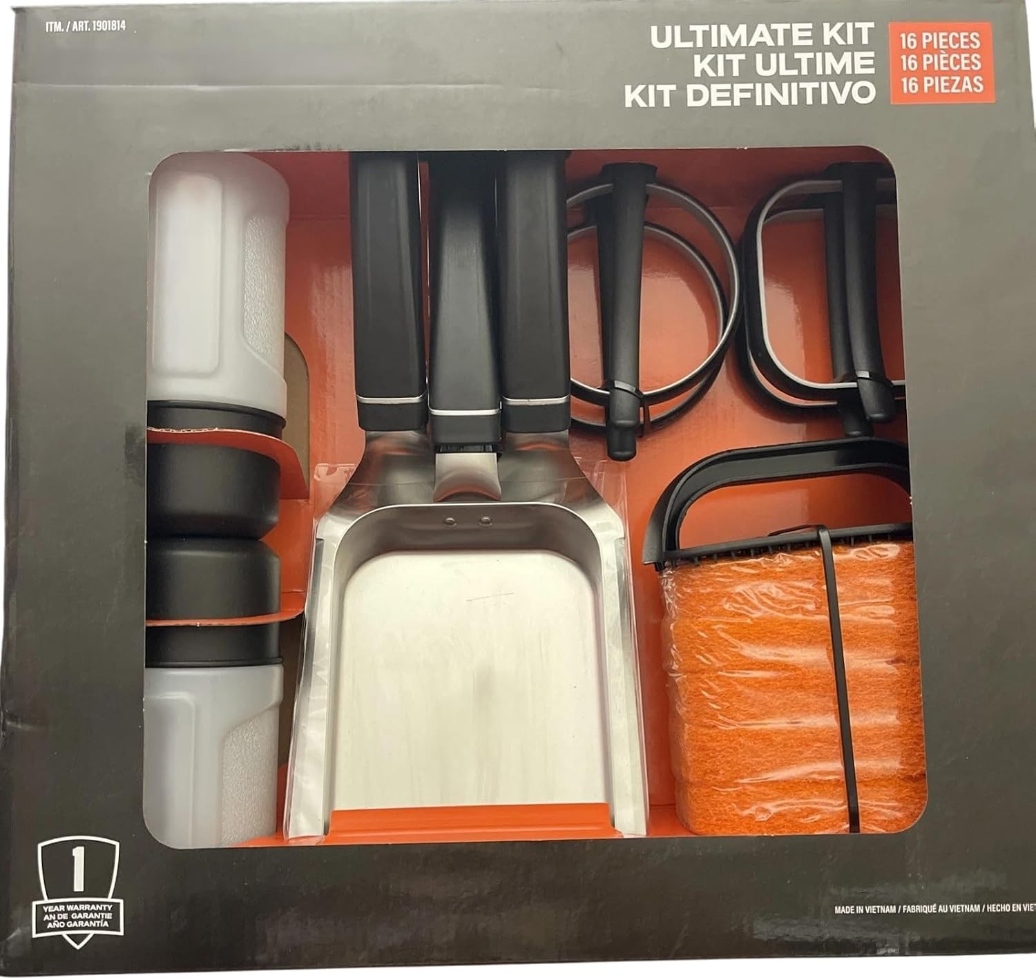 Blackstone Ultimate Griddle Kit 16 Piece BBQ Grill Accessories Tool Set NEW