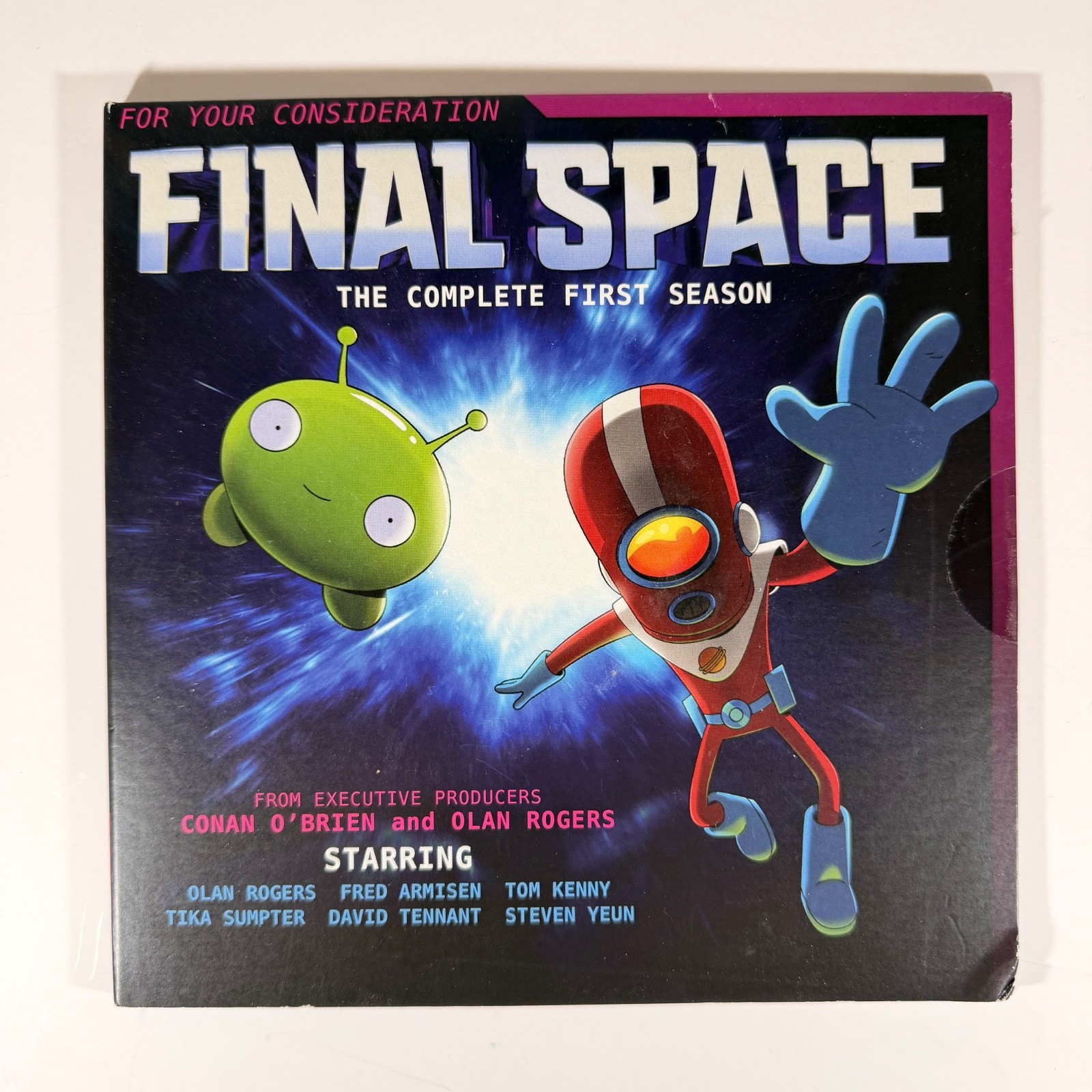 FINAL SPACE Season 1 FYC Emmy Screener DVD Olan Rogers - Brand New Sealed RARE