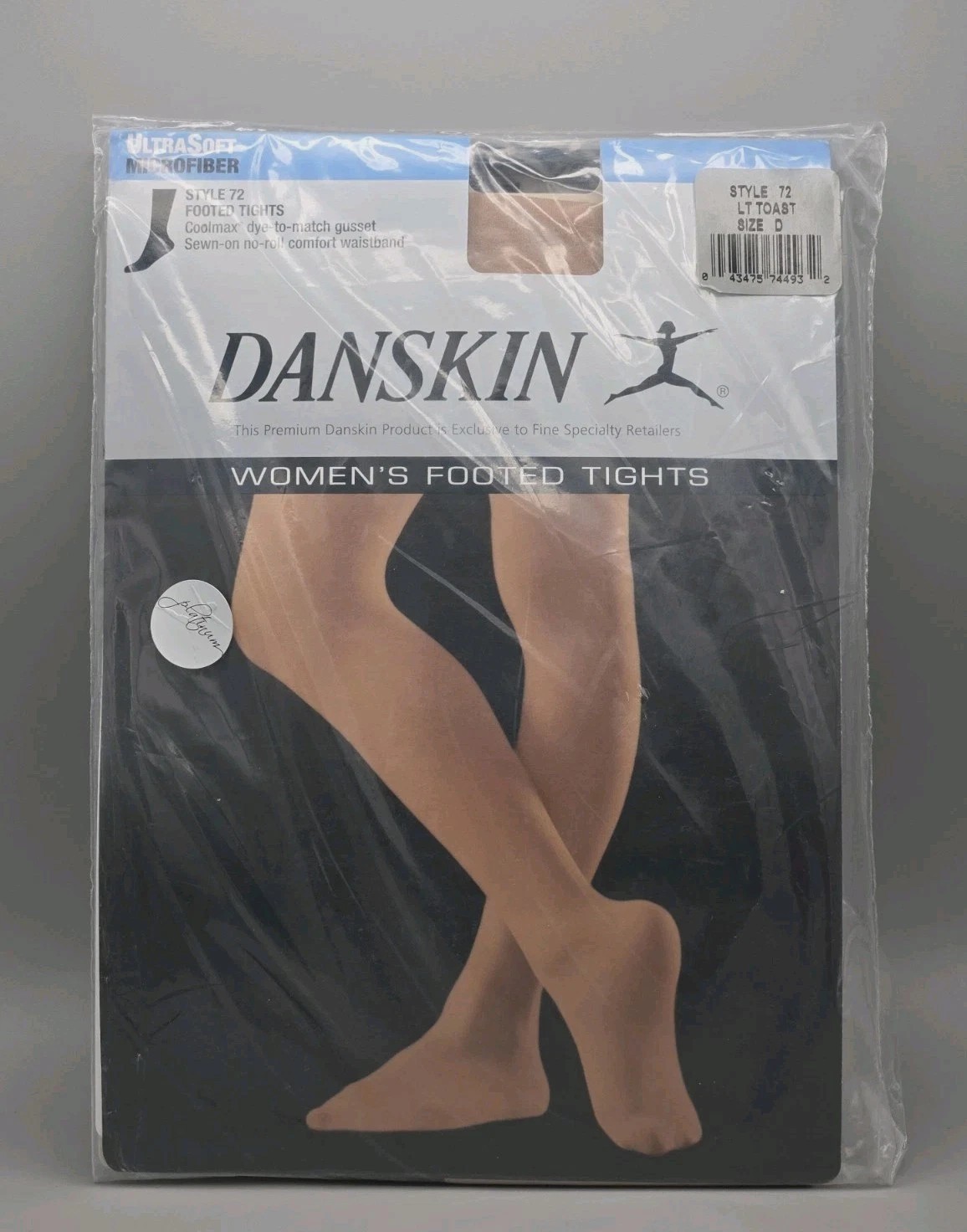Danskin Dance Legwear Style # 72 Size D LT Toast Ultra Soft Footed Tights NEW Danskin Dance Legwear Style # 72 Size D LT Toast Ultra Soft Footed Tights NEW