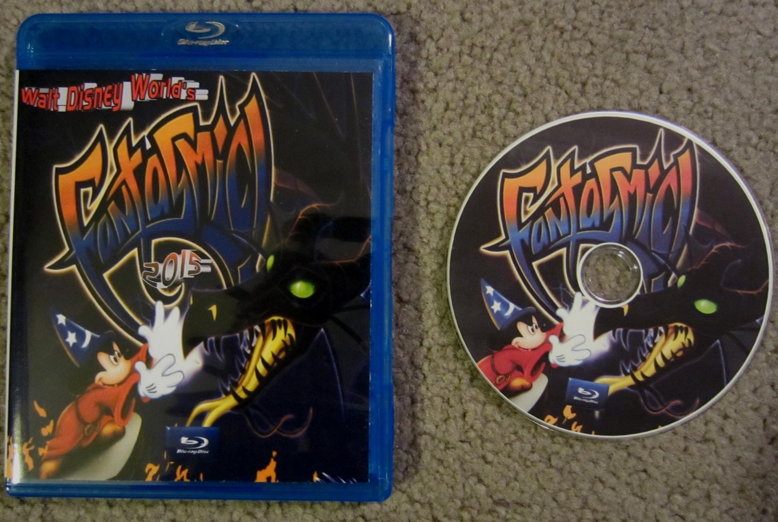 Walt Disney Worlds Fantasmic 2015 - Blu-Ray or 3D