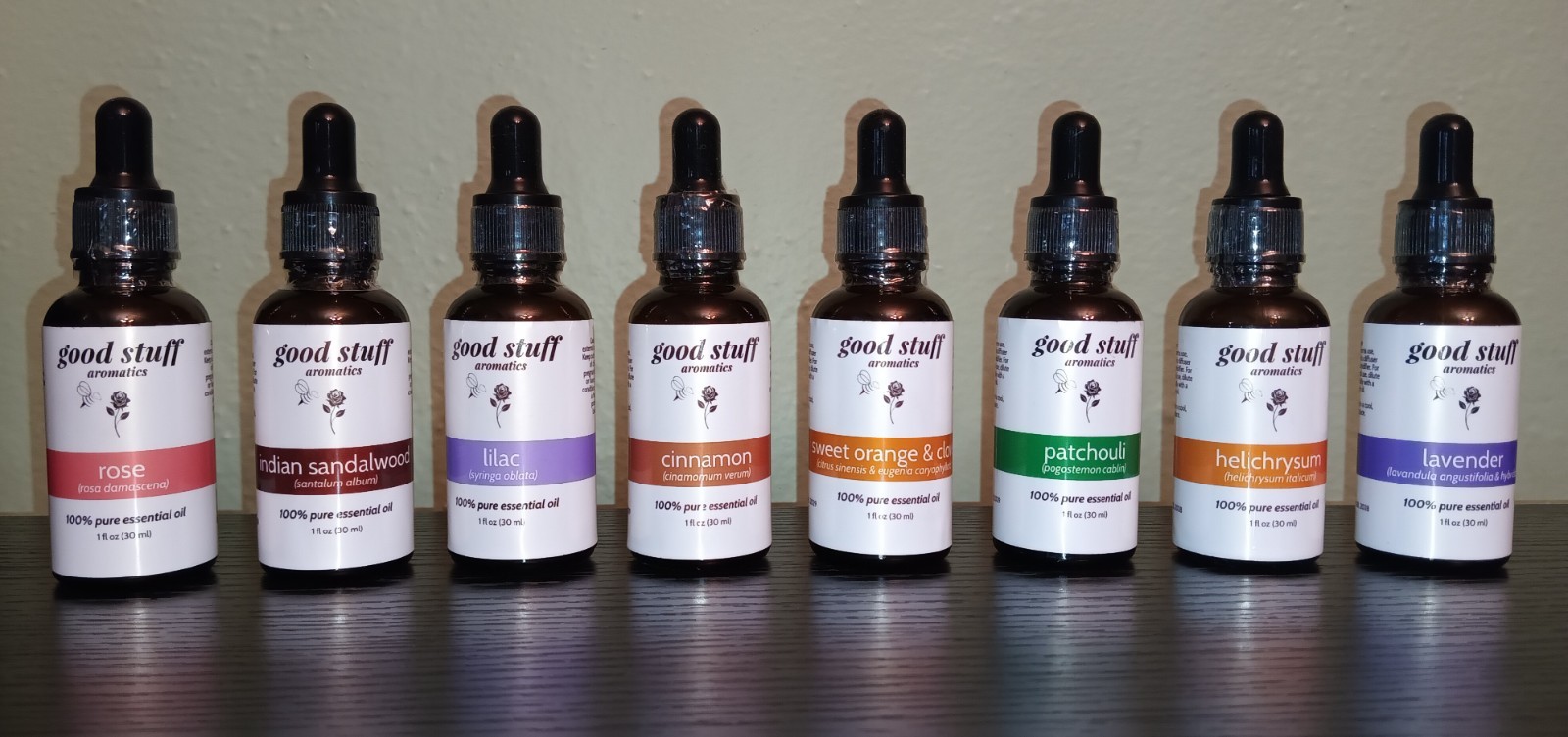 100% pure and natural 1 oz essential oils 30ml TEA TREE ROSE SAGE LILAC LAVENDER