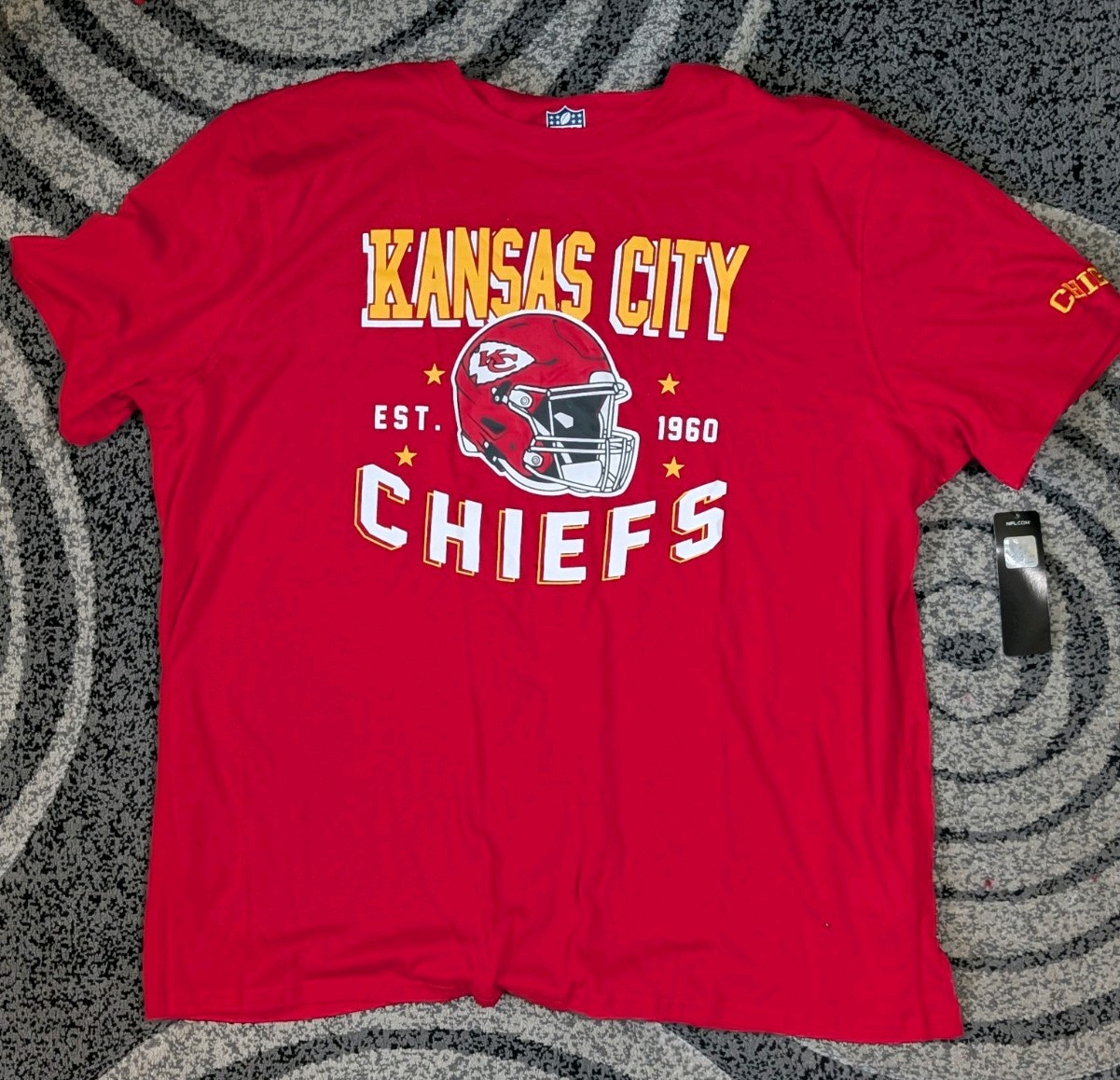 Kansas City Chiefs T-Shirt Men\'s, 3XL
