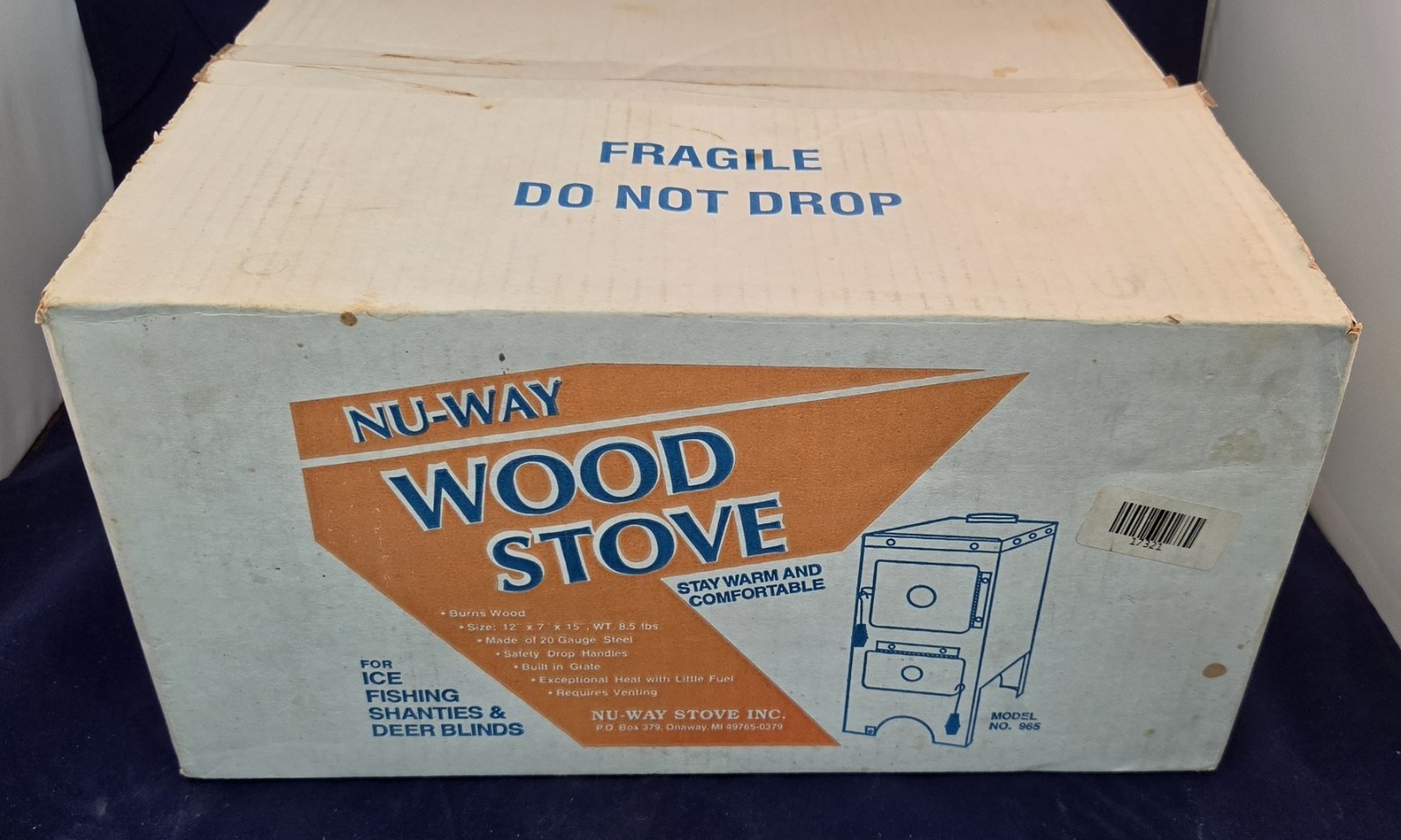 Nu Way Model 965 Wood Burning Stove Nu Way Model 965 Wood Burning Stove