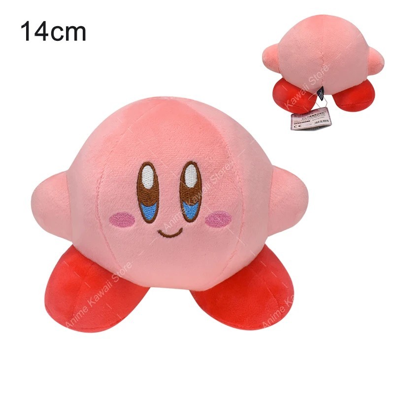 14-19cm Cute Multicolor Kirby Plush Toy Kawaii Sword Kirby Waddle Doo Doll 14-19cm Cute Multicolor Kirby Plush Toy Kawaii Sword Kirby Waddle Doo Doll