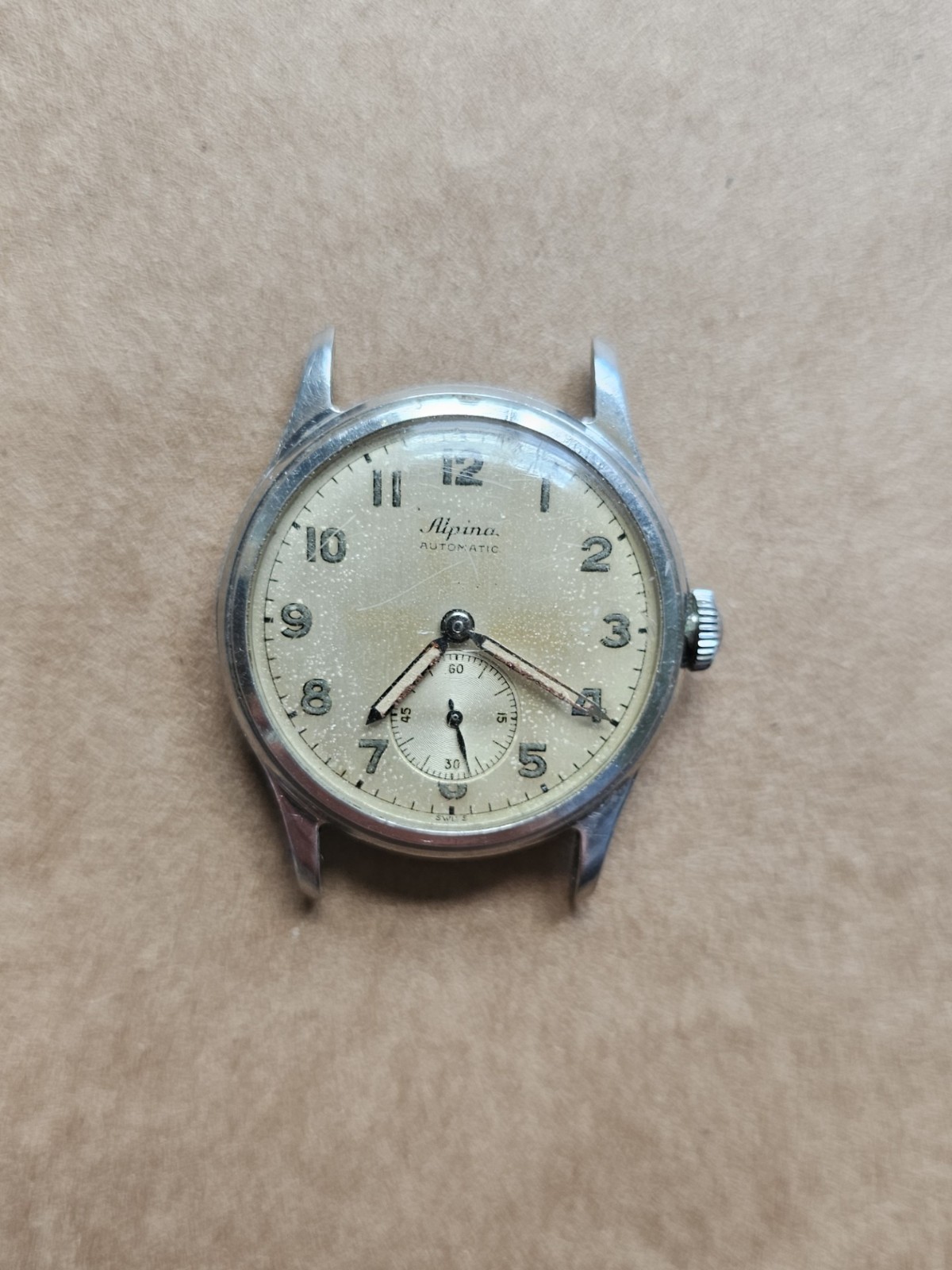 Rare Vintage Alpina Automatic Watch - Bumper Movement Rare Vintage Alpina Automatic Watch - Bumper Movement