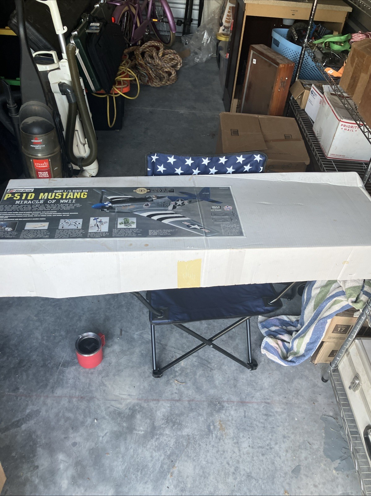 Top Flite P-51D Mustang Giant 1/5 Scale Gold Edition RC Kit TOPA0400 Unbuilt