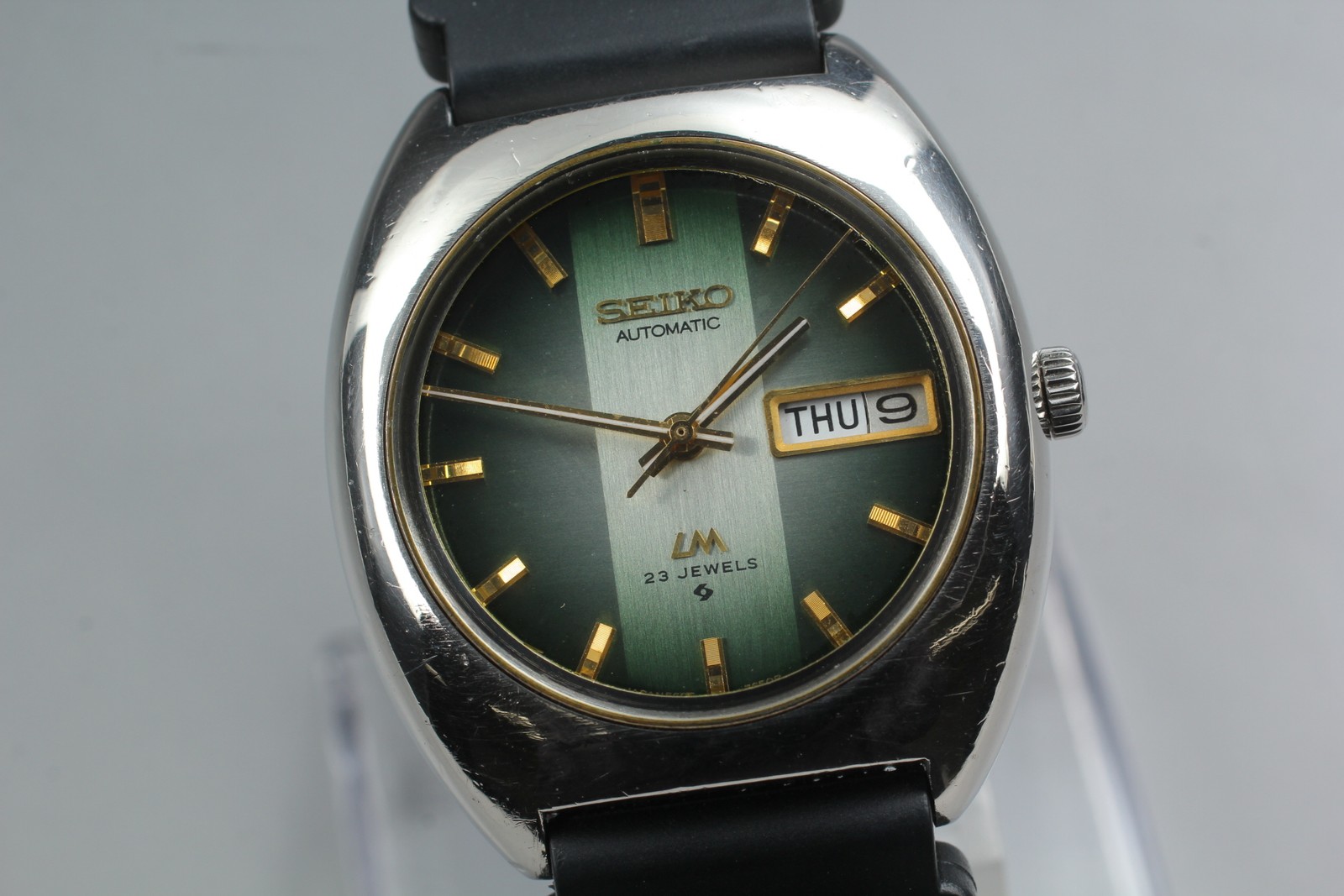 Vintage 1971 *N MINT* Seiko Lord Matic 5606-6000 23J Automatic Mens Watch JAPAN