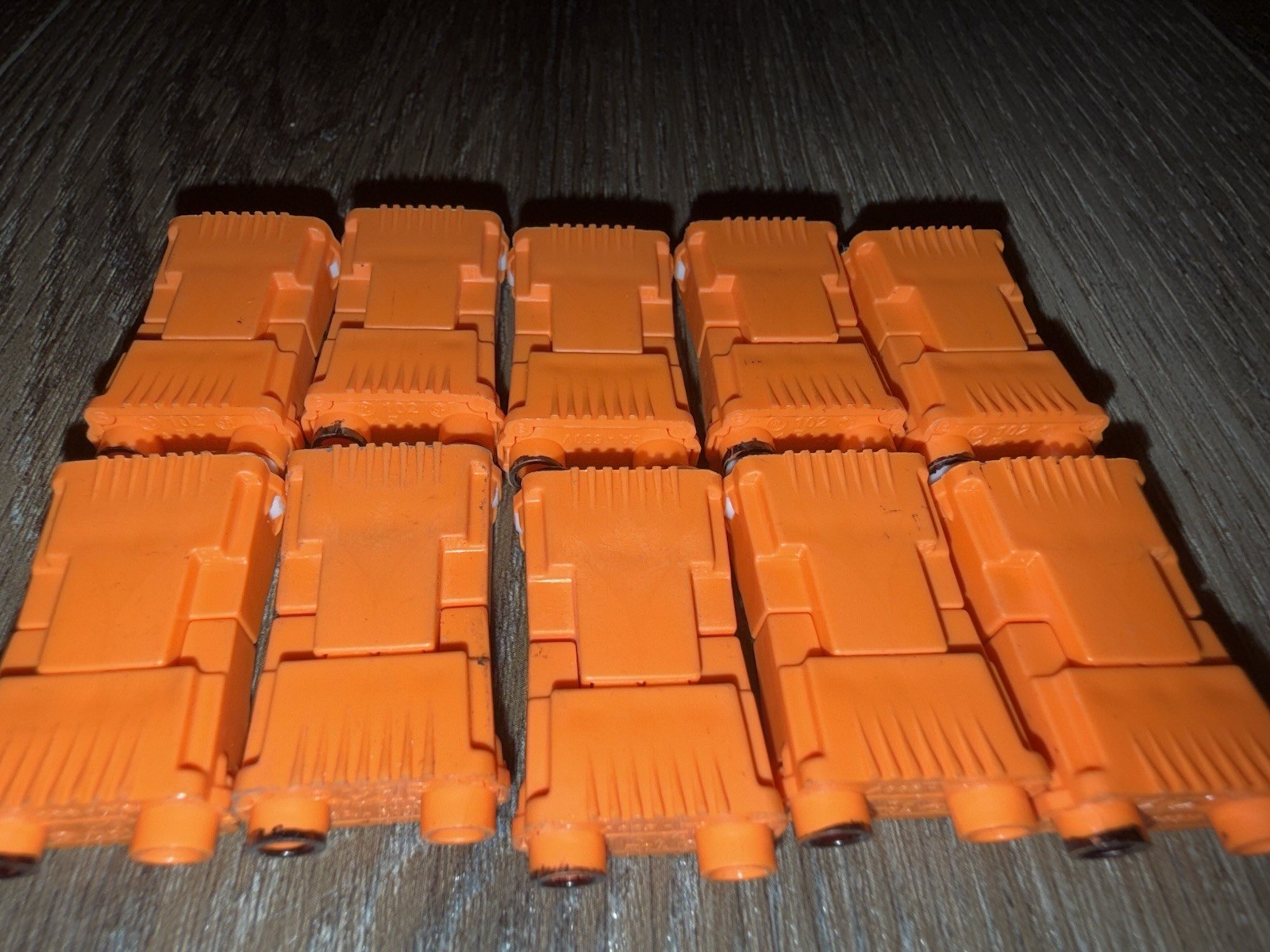 Ideal Power Plug Luminaire Disconnect 102 Model Ballast Push In ~ 10-Pack