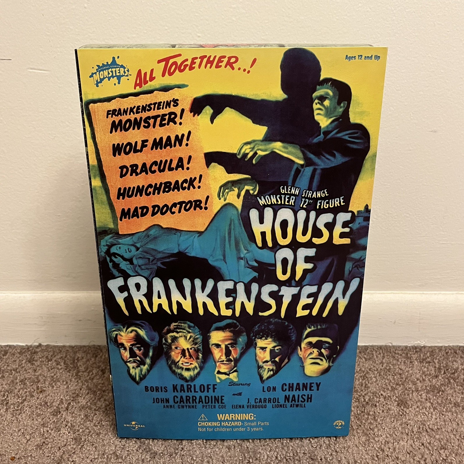 Sideshow The House of Frankenstein 12” Figure Universal Monsters Complete In Box