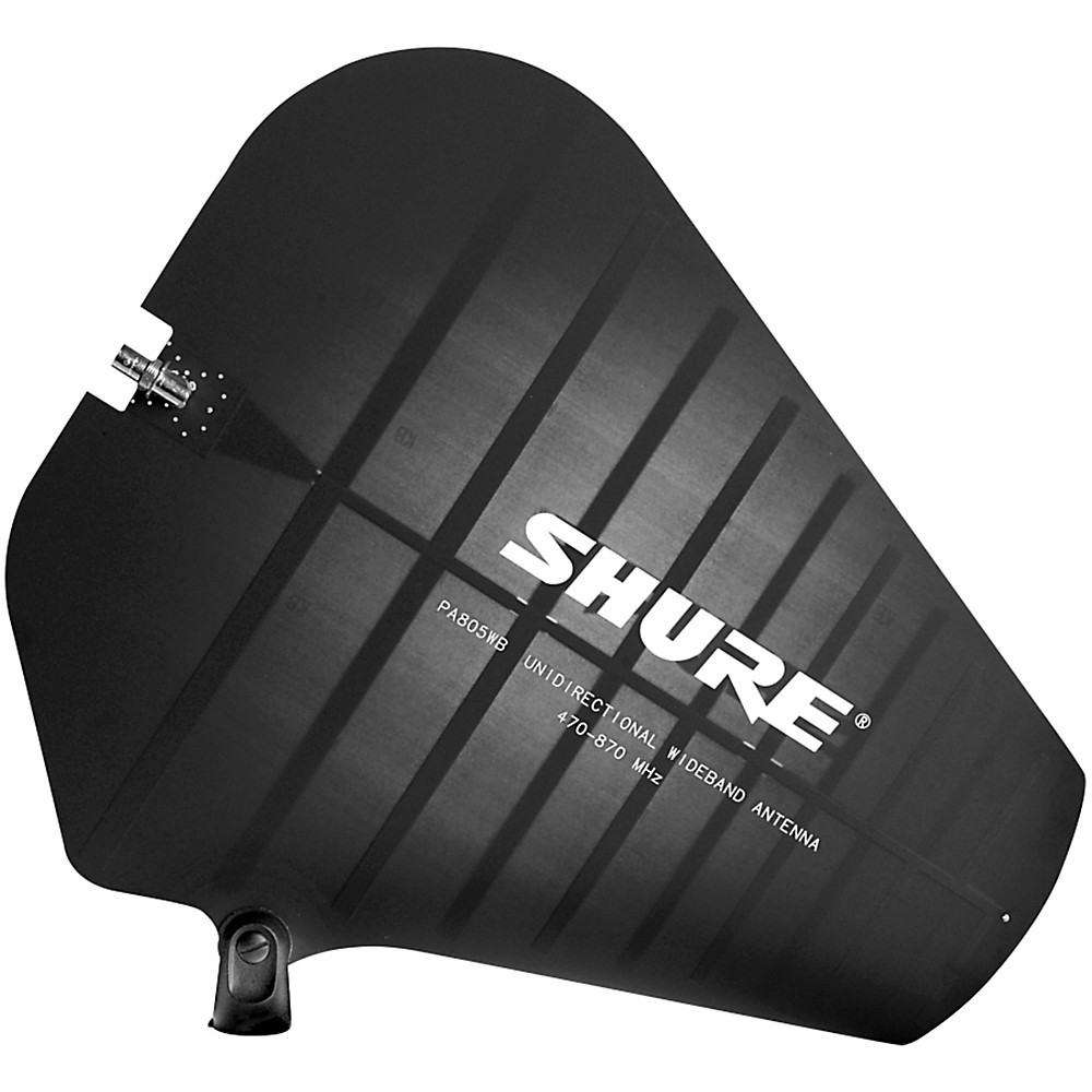 Shure PA805SWB Passive Directional Antenna (470952 MHz) Includes 10\' BNC Cable