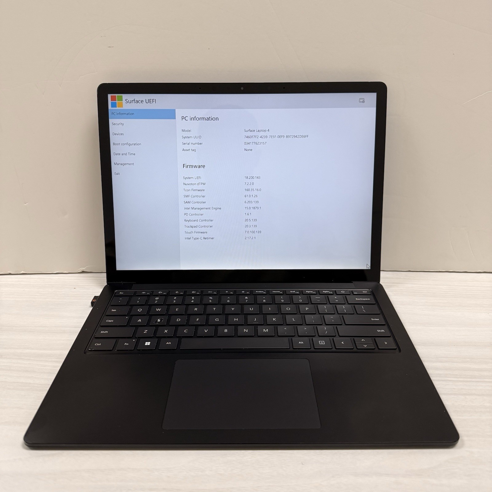 Lot of (4) Microsoft Surface Laptop 4 - i7-1185G7 - AS/IS - No Returns Lot of (4) Microsoft Surface Laptop 4 - i7-1185G7 - AS/IS - No Returns
