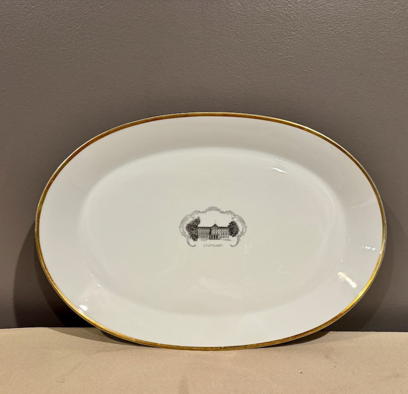 Antique Hamburg American Line German Lloyd Steamship China Large Platter Antique Hamburg American Line German Lloyd Steamship China Large Platter