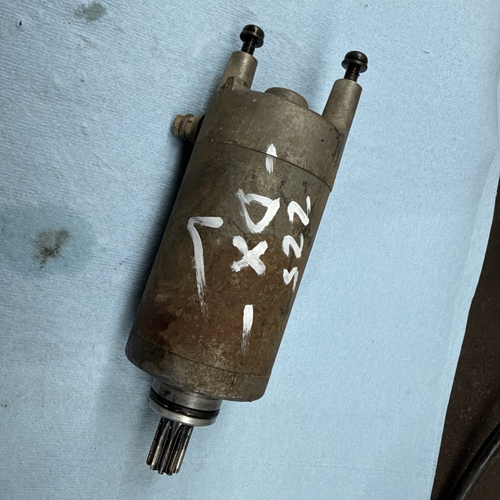 1983 - 1986 Yamaha Tri Moto Ytm225DX 225 dr Motor Electric Starter