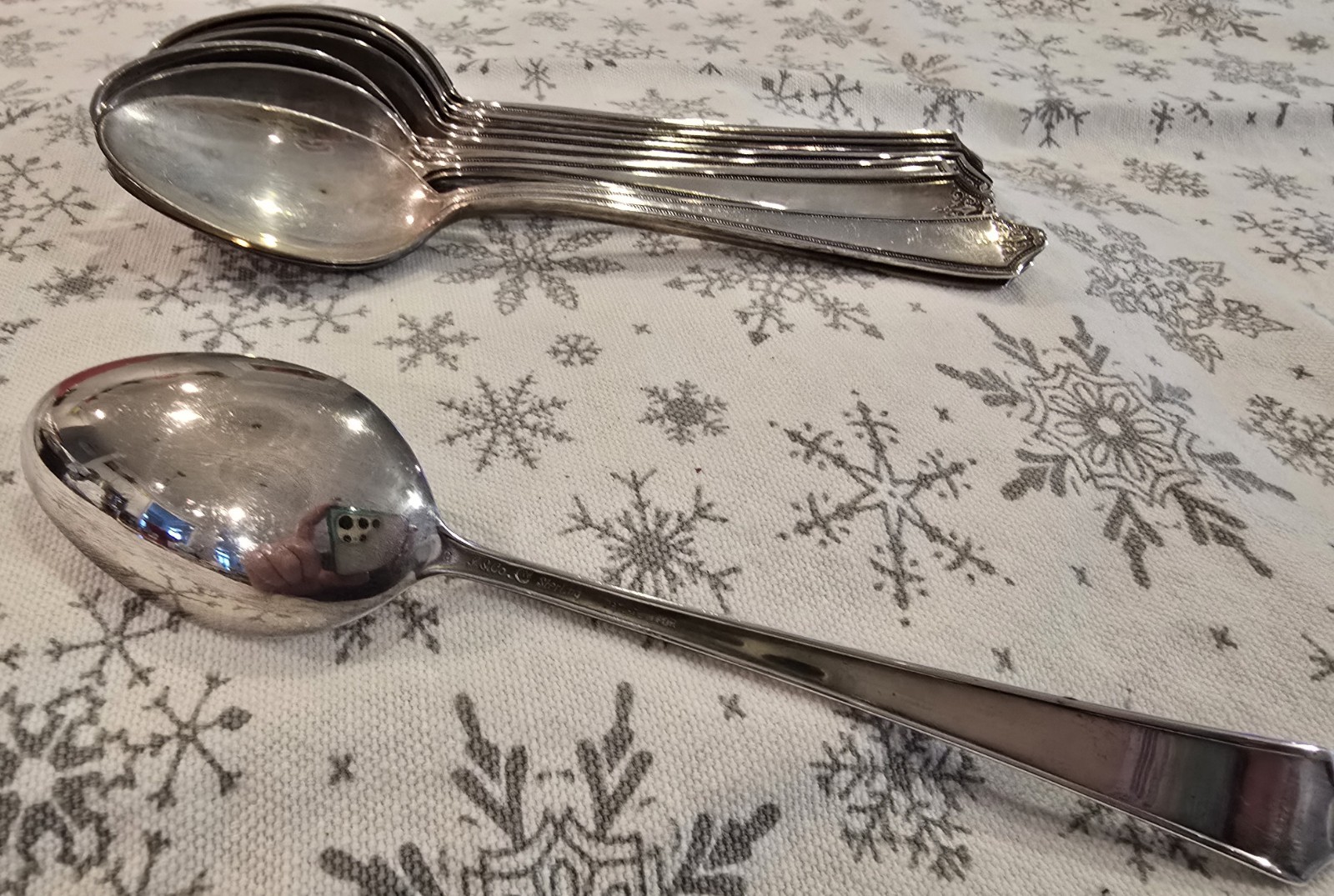 11 vintage ROSALIND NEW by International Sterling Silver COFFEE or TEASPOONS 6\ 11 vintage ROSALIND NEW by International Sterling Silver COFFEE or TEASPOONS 6\