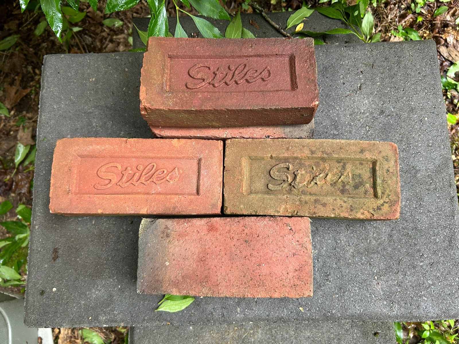 (1) Vintage Antique Reclaimed STILES Red Bricks, Paver, Patio ,Garden (1) Vintage Antique Reclaimed STILES Red Bricks, Paver, Patio ,Garden