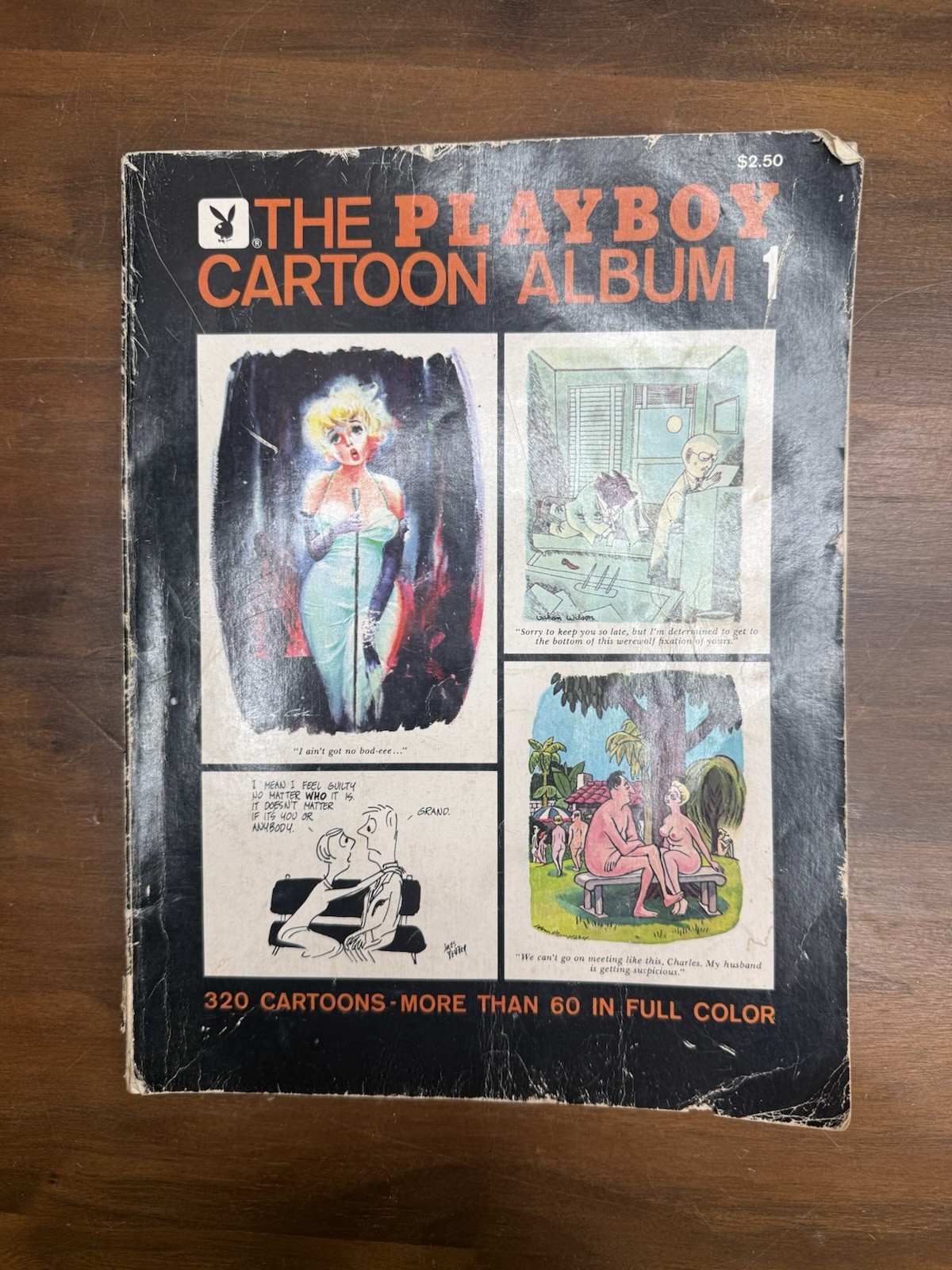 The Playboy Cartoon Album 1 - Hugh Hefner - 1963 Edition Paperback