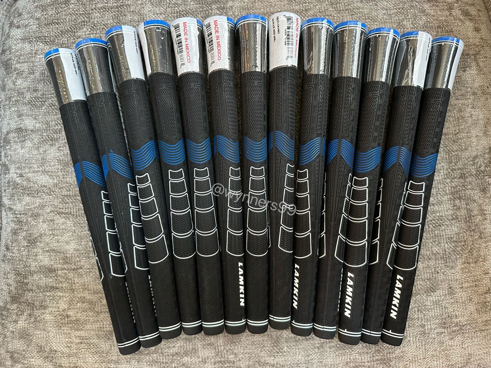 13pcs Lamkin Sonar Plus Golf Club Grips CORE .600\ 13pcs Lamkin Sonar Plus Golf Club Grips CORE .600\