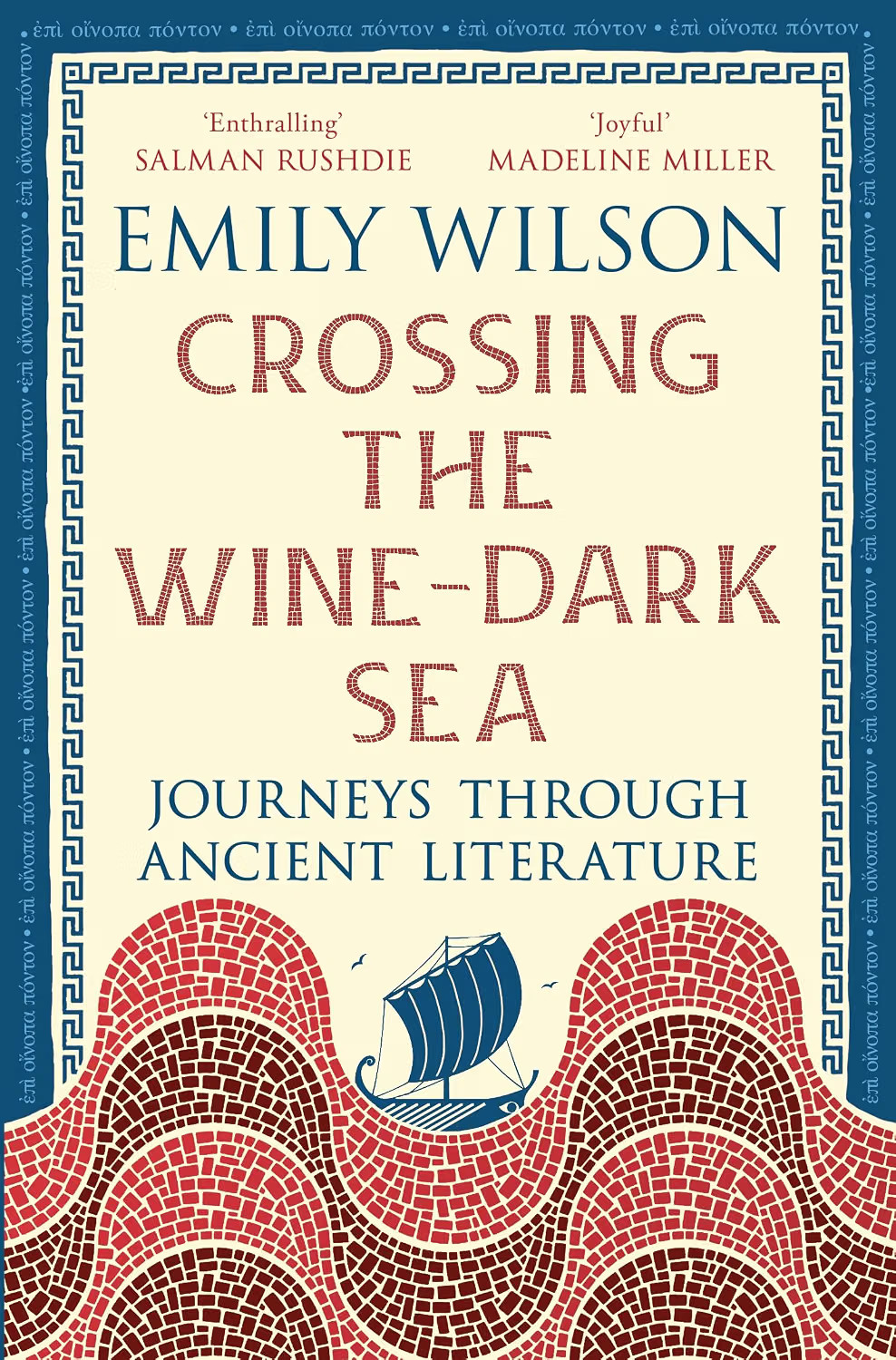 Crossing the Wine-Dark Sea by Emily Wilson Paperback BRAND NEW 2026.......