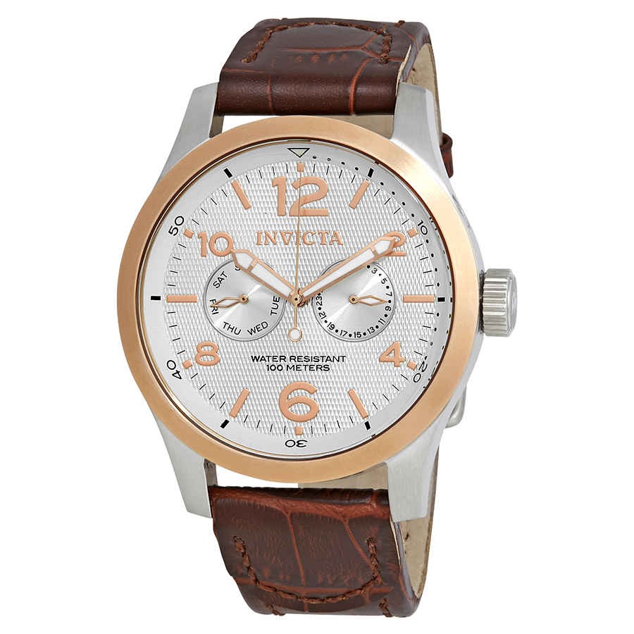 Invicta I Force Multi-Function Silver Dial Men\'s Watch 13010