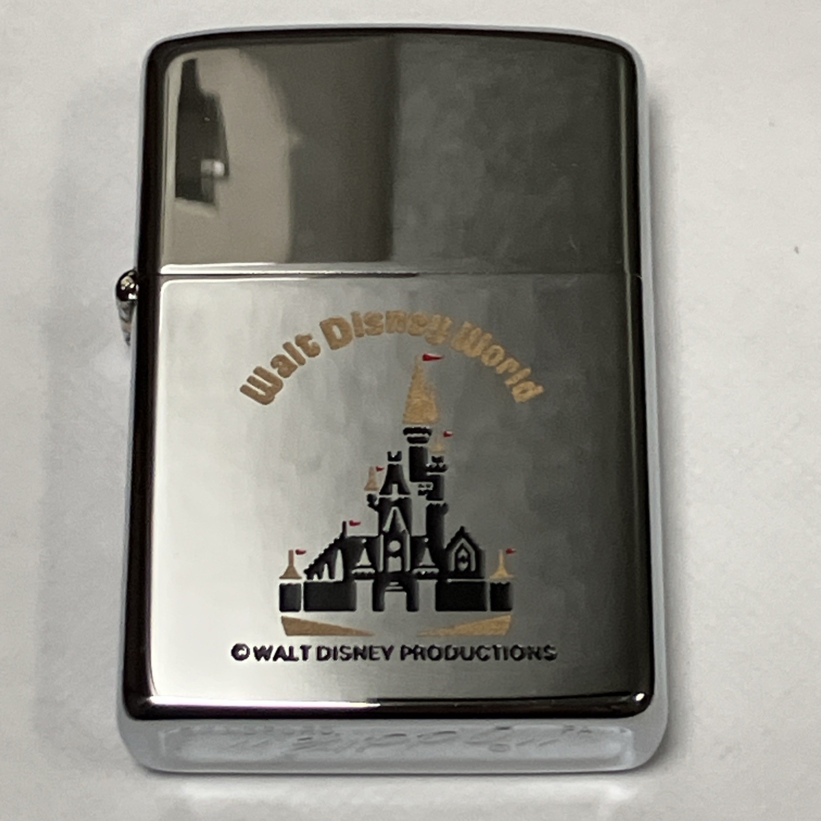 Vintage 1978 Zippo Lighter Walt Disney World Productions Cinderella's Castle NIB