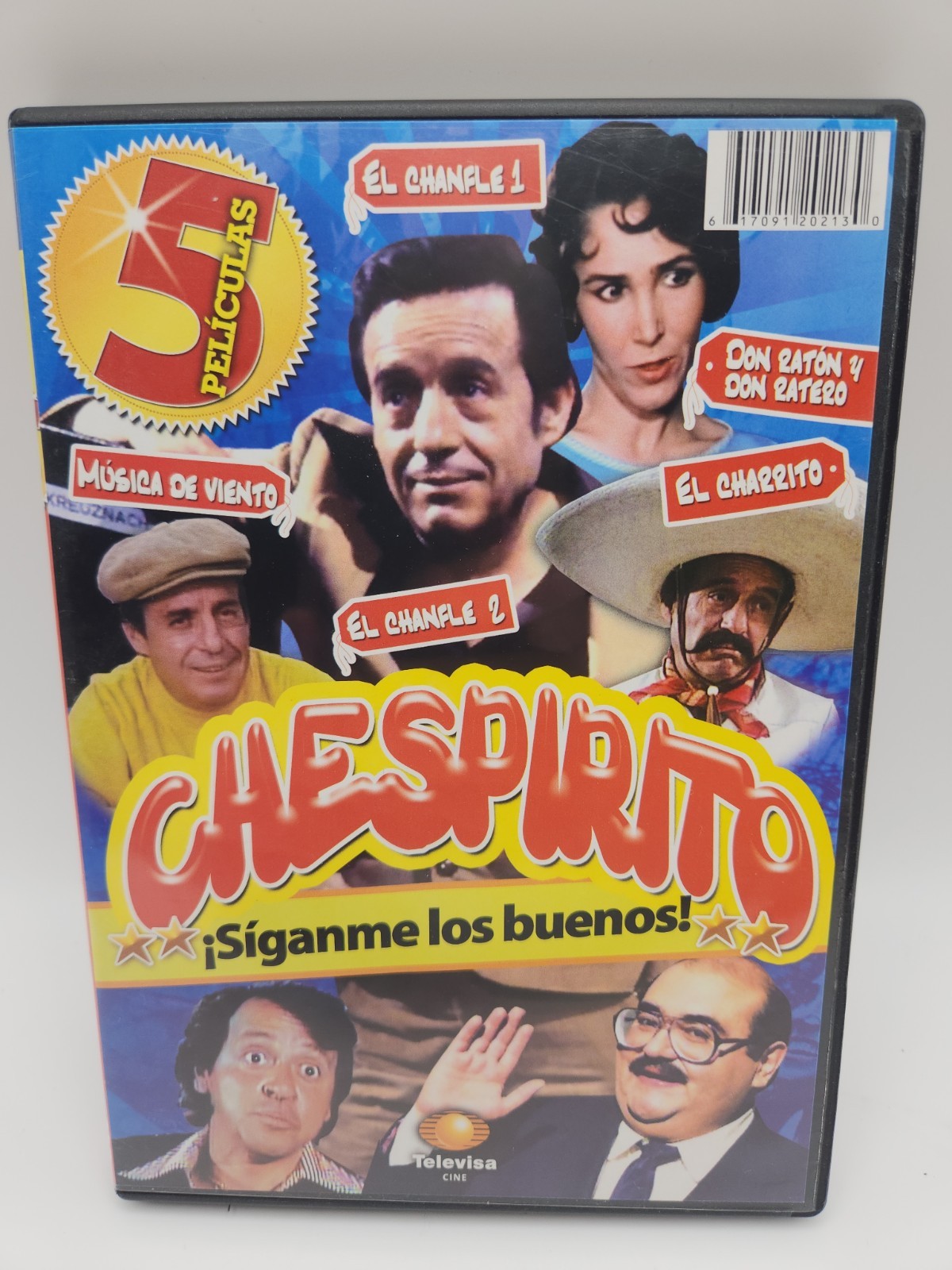 Chespirito ¡Siganme Los Buenos 5 Peliculas DVD