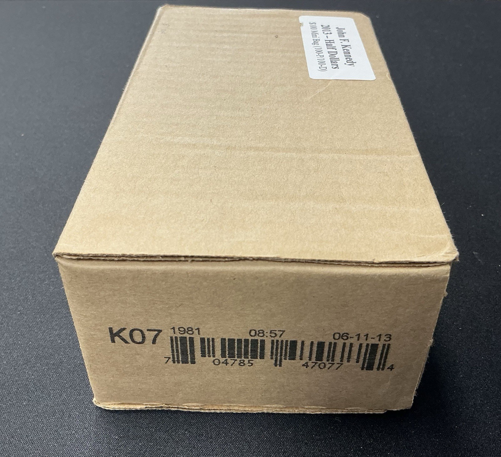 2013 P&D Kennedy Halves Bag 200 BU Halves Sealed Bag/Box KO7 Low Mintage 2013 P&D Kennedy Halves Bag 200 BU Halves Sealed Bag/Box KO7 Low Mintage