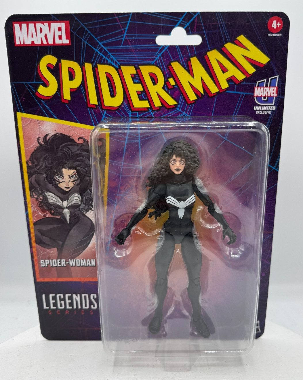Marvel Legends Spider-Woman Unlimited Exclusive Venomized Figure with Doom Box Marvel Legends Spider-Woman Unlimited Exclusive Venomized Figure with Doom Box
