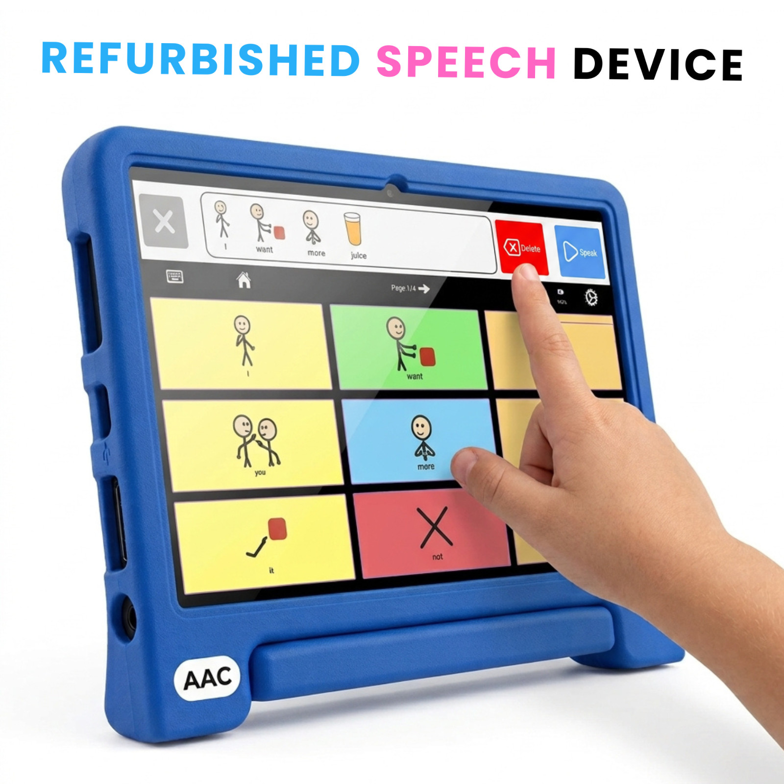 AAC Device for Nonverbal Autism & Speech Therapy, Communication for Non-speaking
