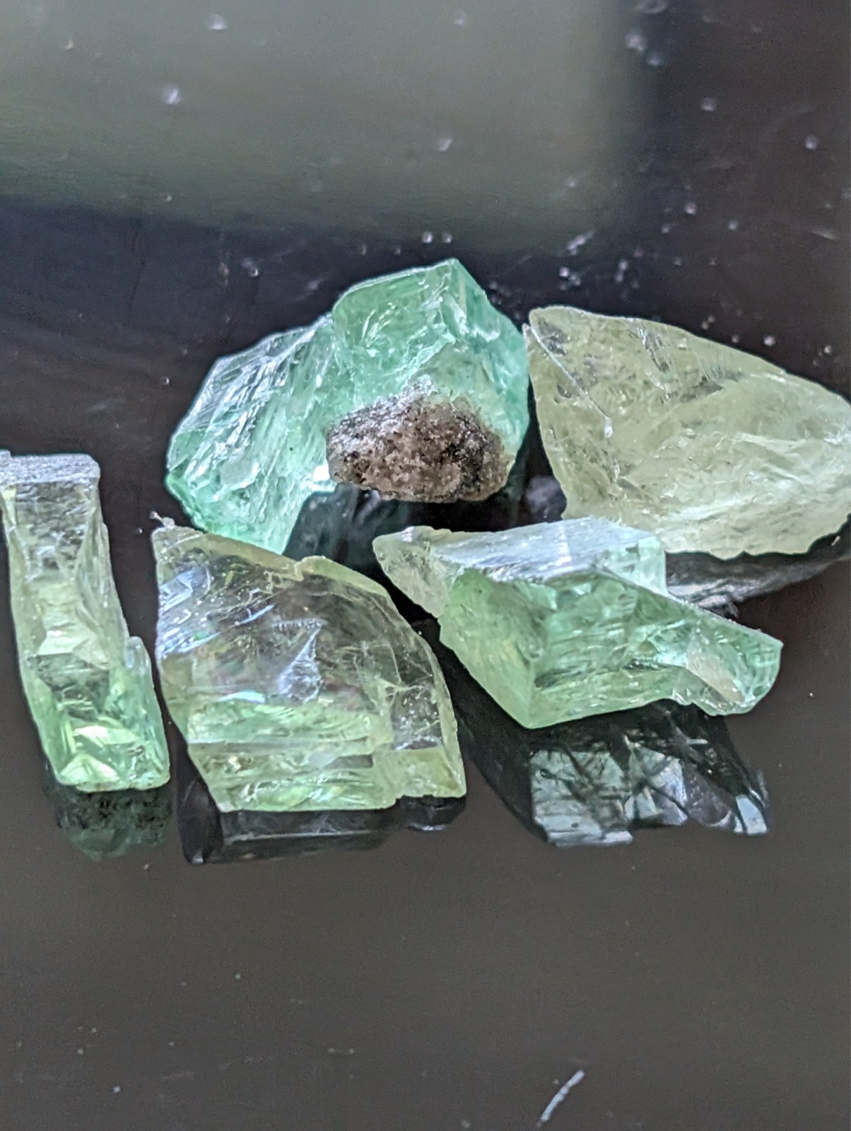 USA Seller 21.00 VVS Natural Hiddenite facet rough gemstone