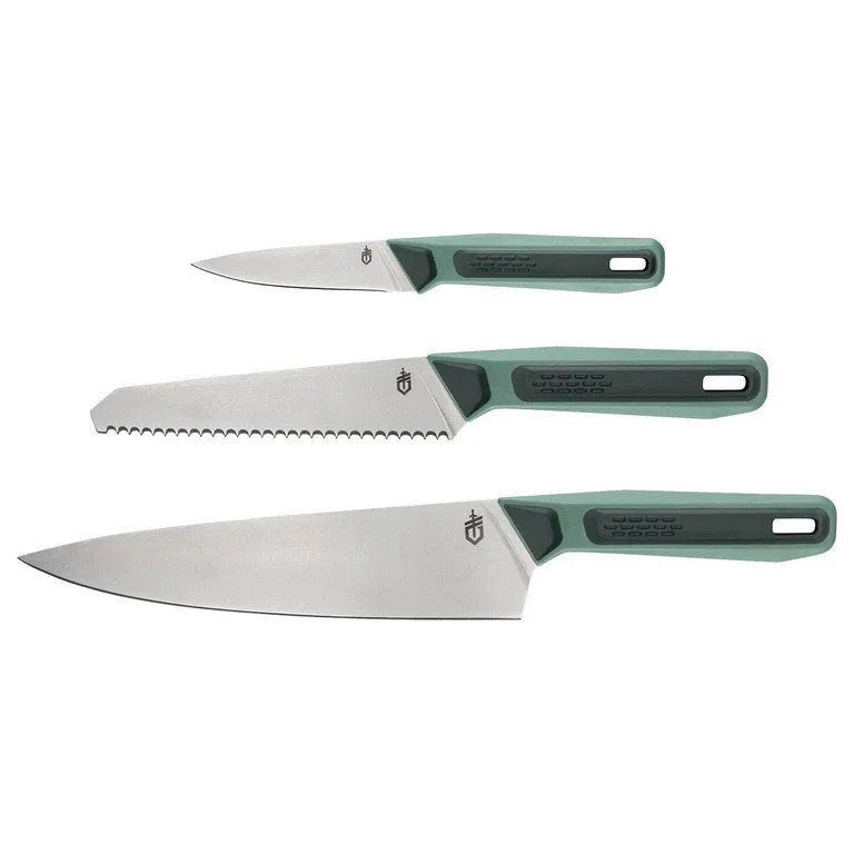 Gerber ComplEAT 3-Piece Camping Knife Set 8