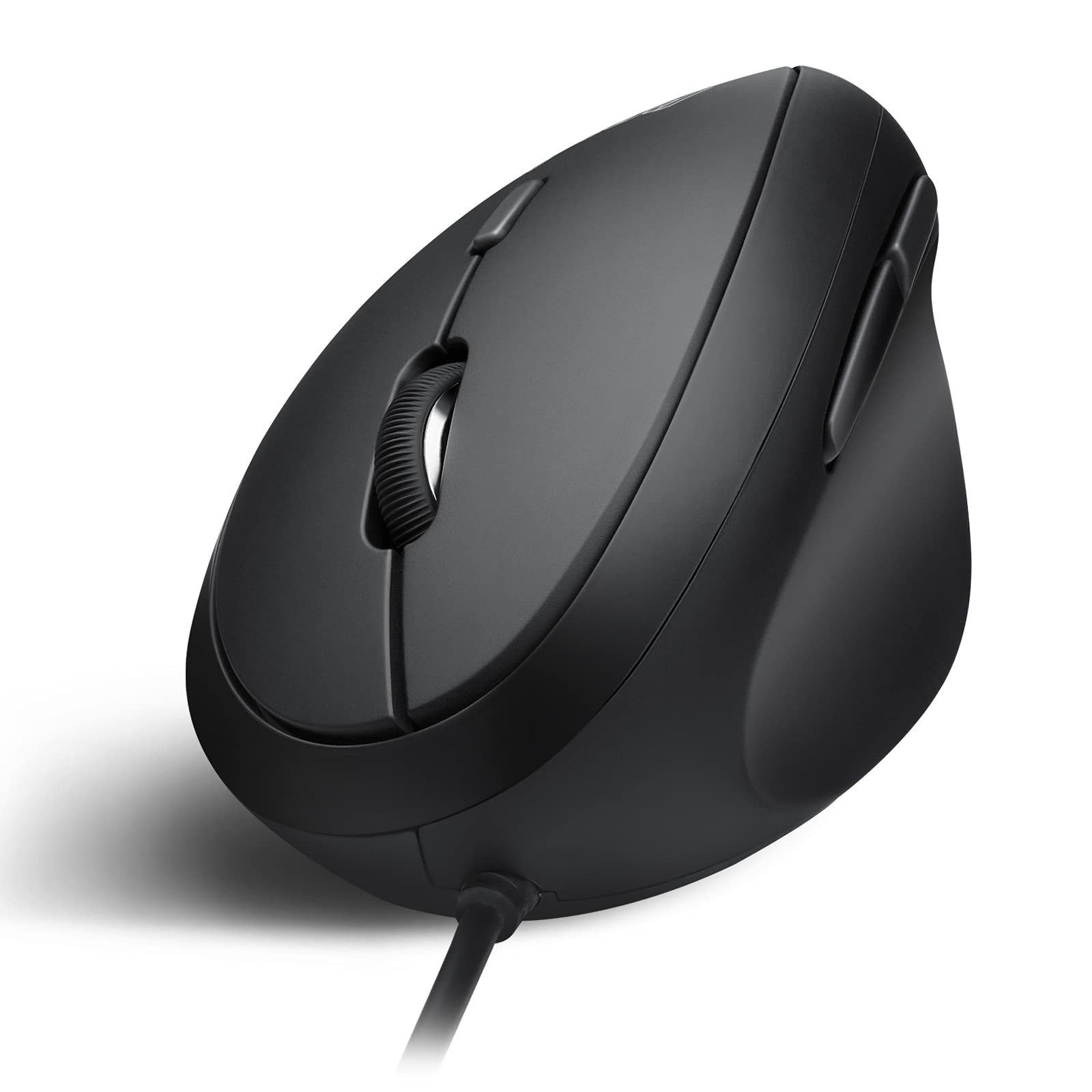 Perixx PERIMICE-519 Wired Ergonomic Vertical Mouse - Portable Small Design - ...