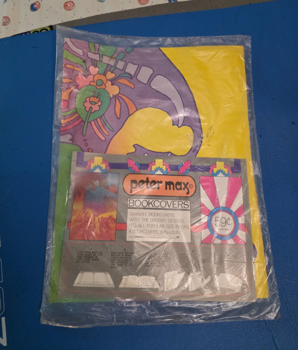 Peter Max Bookcovers, Sealed, 70's, Westpac