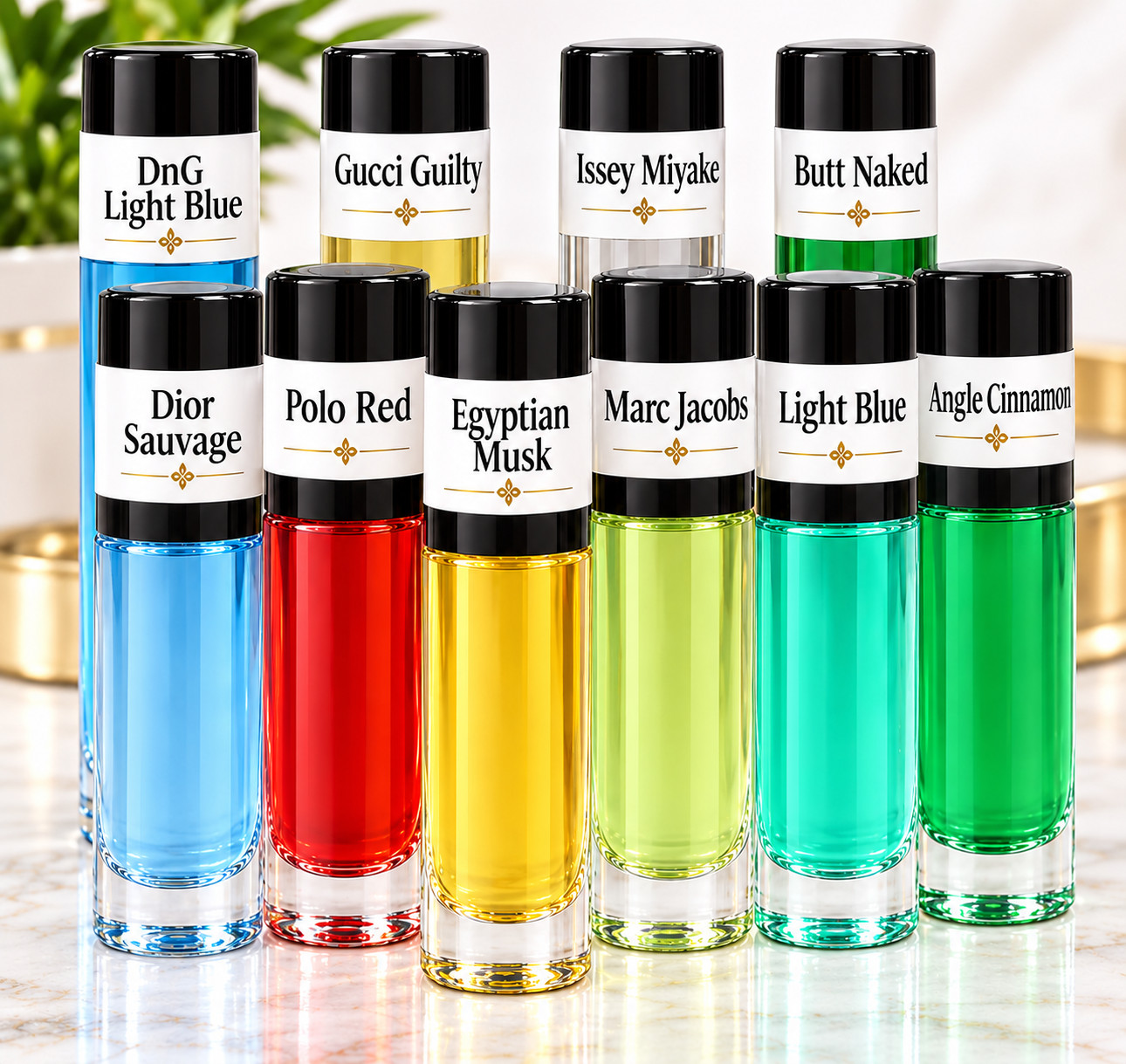 Roll-On Fragrance Body Oil (1 oz) - 50+ Scents, Long-Lasting Perfume Oil