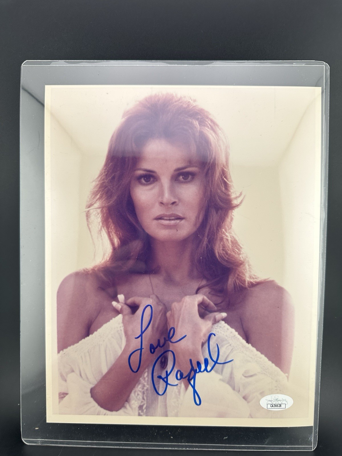 Raquel Welch Signed 8x10 Photo One Million Years BC Loana JSA Autograph