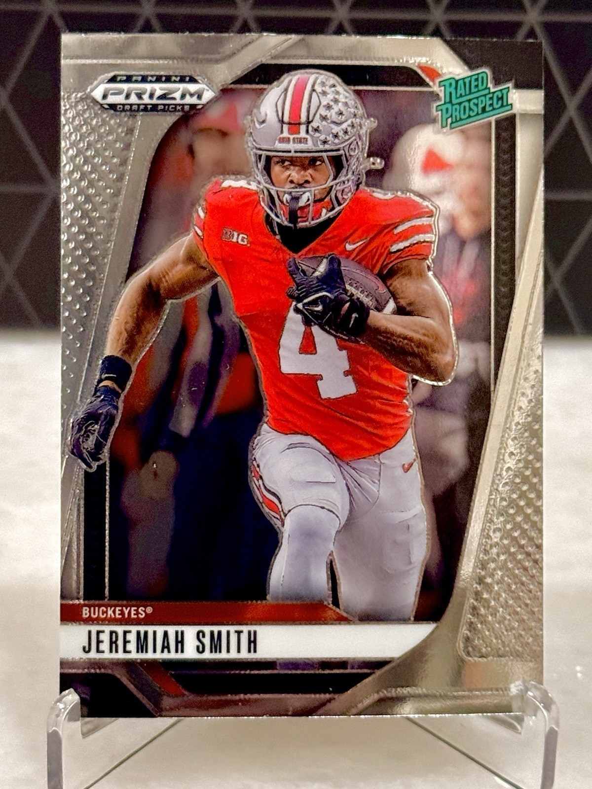 2025 Panini Prizm Draft Picks - Jeremiah Smith (RC) Ohio State Buckeyes #160 2025 Panini Prizm Draft Picks - Jeremiah Smith (RC) Ohio State Buckeyes #160