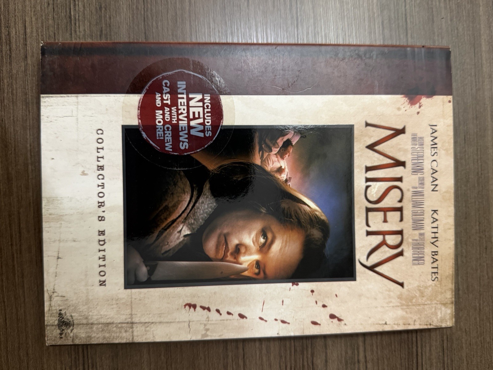 Misery Collector\'s Edition DVD w/ Rare & OOP Slipcover (Stephen King) USA