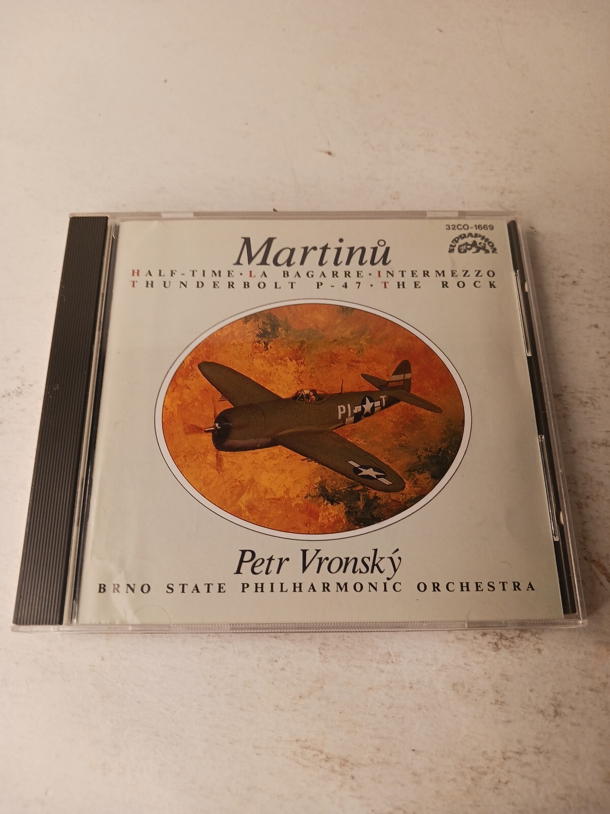 Bohuslav Martinu Petr Vronsky CD (1985) Import from Japanp