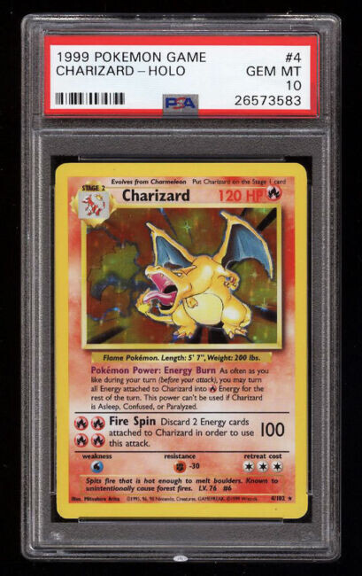 💥MEGA GRADED 10 CHARIZARD POKEMON CARD MYSTERY💥 ULTRA RARE + FAST SHIPPING