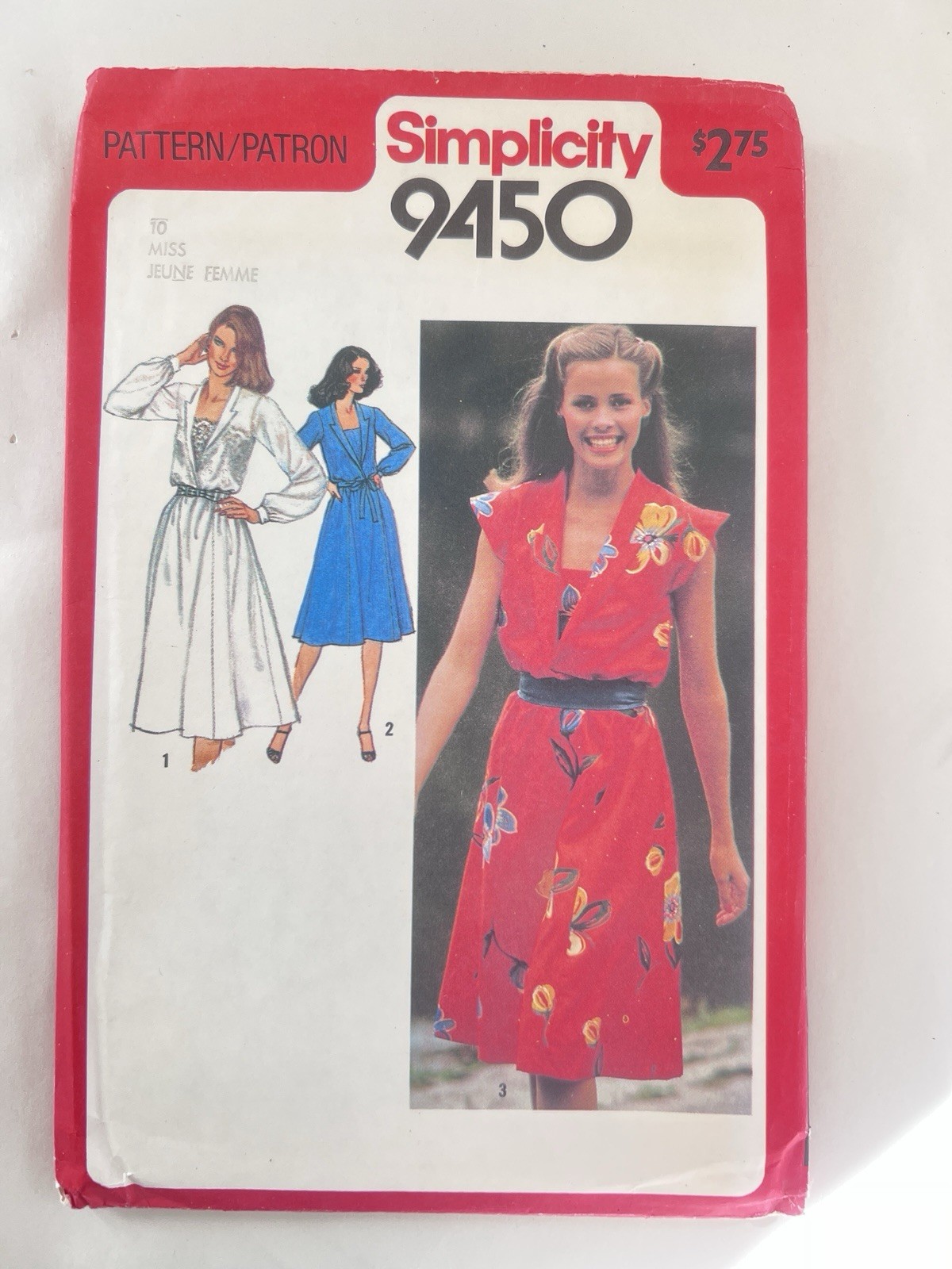 Simplicity 9450 Camisole Dress Sewing Pattern Vintage 1980. Size 10 Bust 32.5 Simplicity 9450 Camisole Dress Sewing Pattern Vintage 1980. Size 10 Bust 32.5