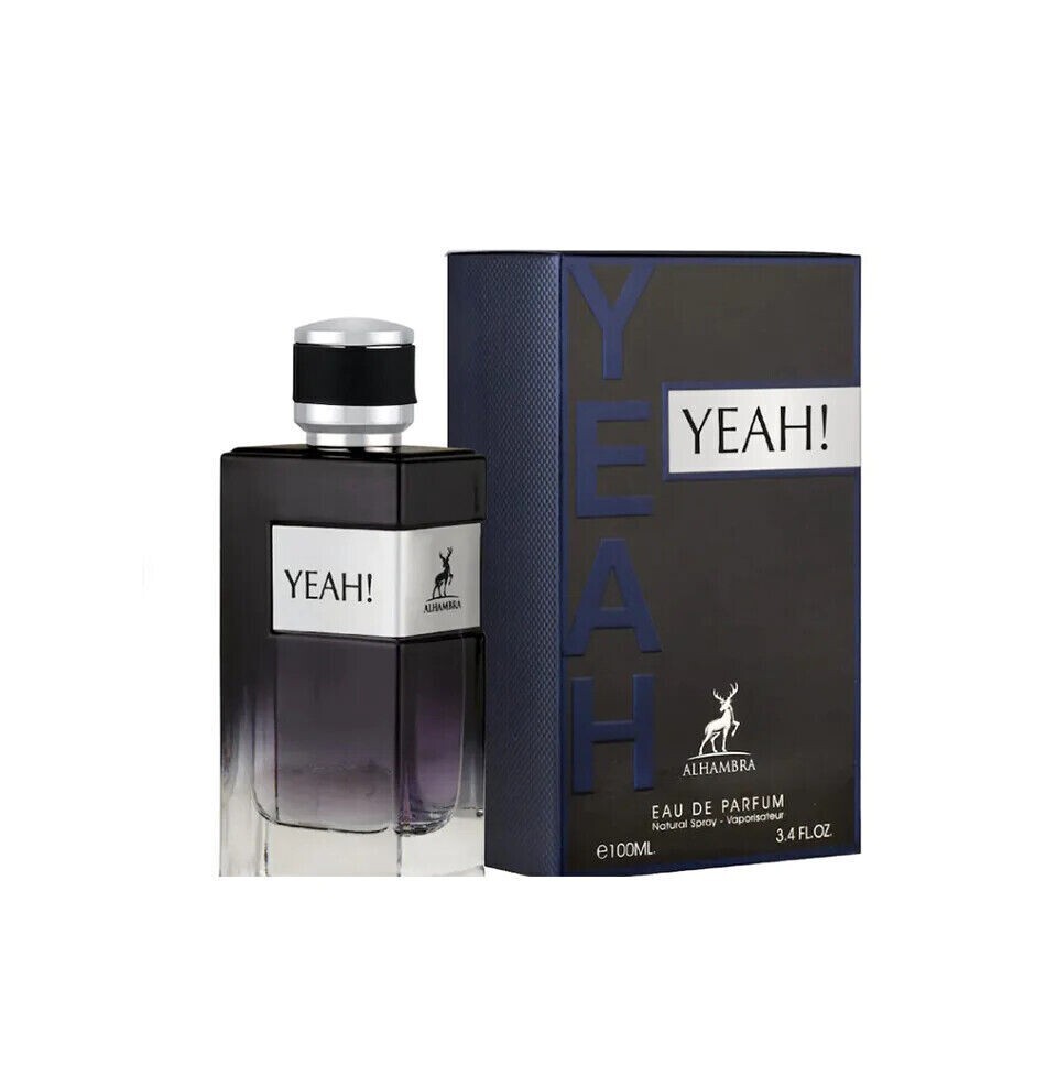 YEAH BY MAISON ALHAMBRA EAU DE PARFUM 100ML 3.4FL.OZ. MEN FRAGRANCE YEAH BY MAISON ALHAMBRA EAU DE PARFUM 100ML 3.4FL.OZ. MEN FRAGRANCE
