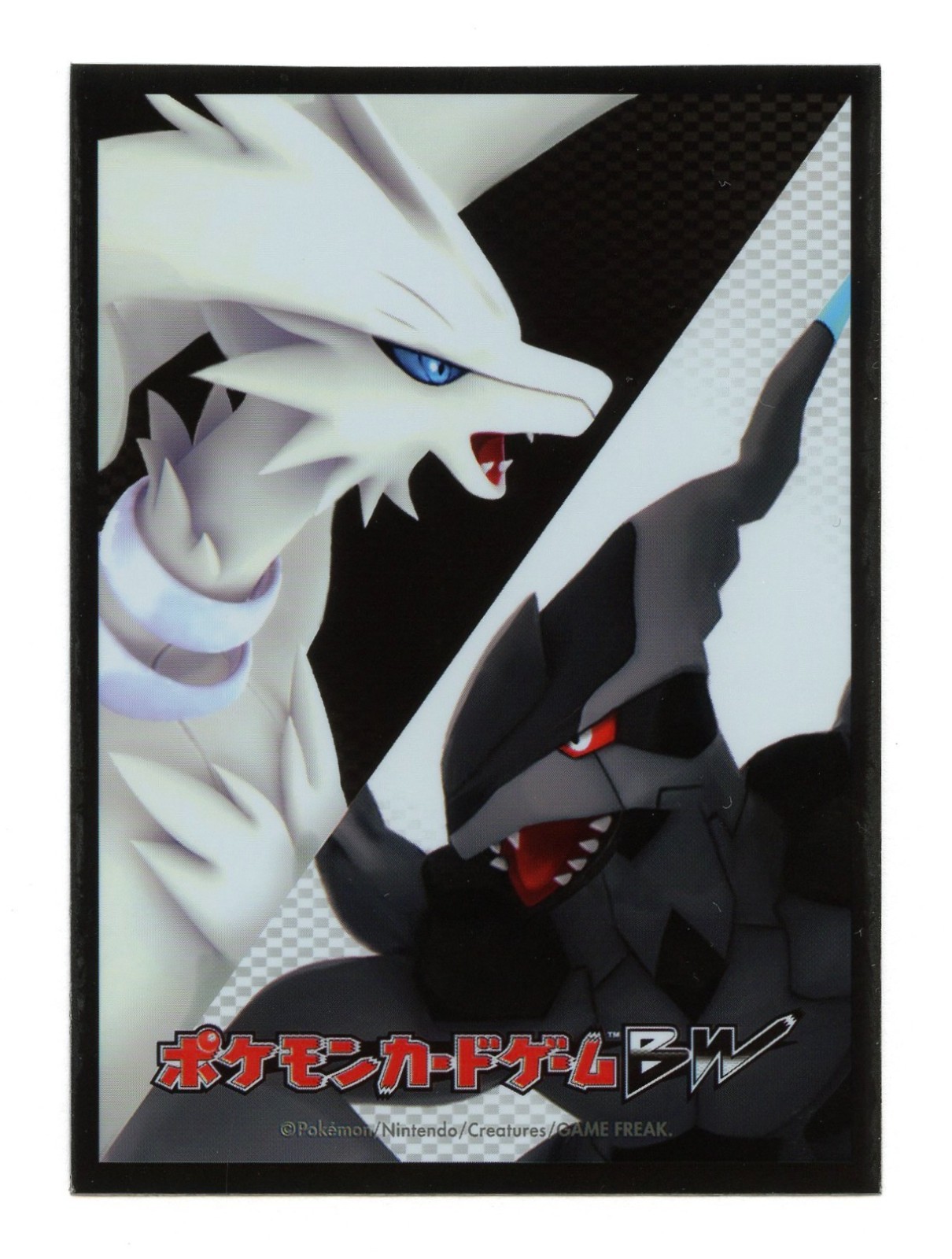 2010 Reshiram & Zekrom Individual Card Sleeve Pokemon Center Japan Original