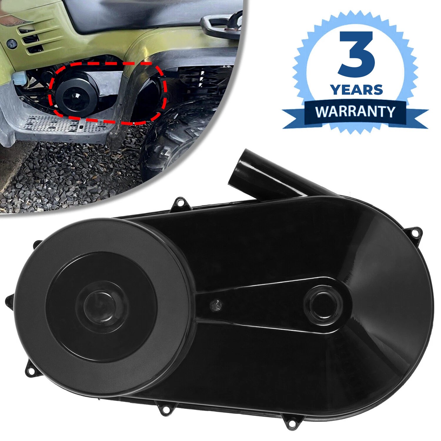Front Clutch Cover For Polaris Sportsman 400 500 Scrambler 400 #5431961 #5433542