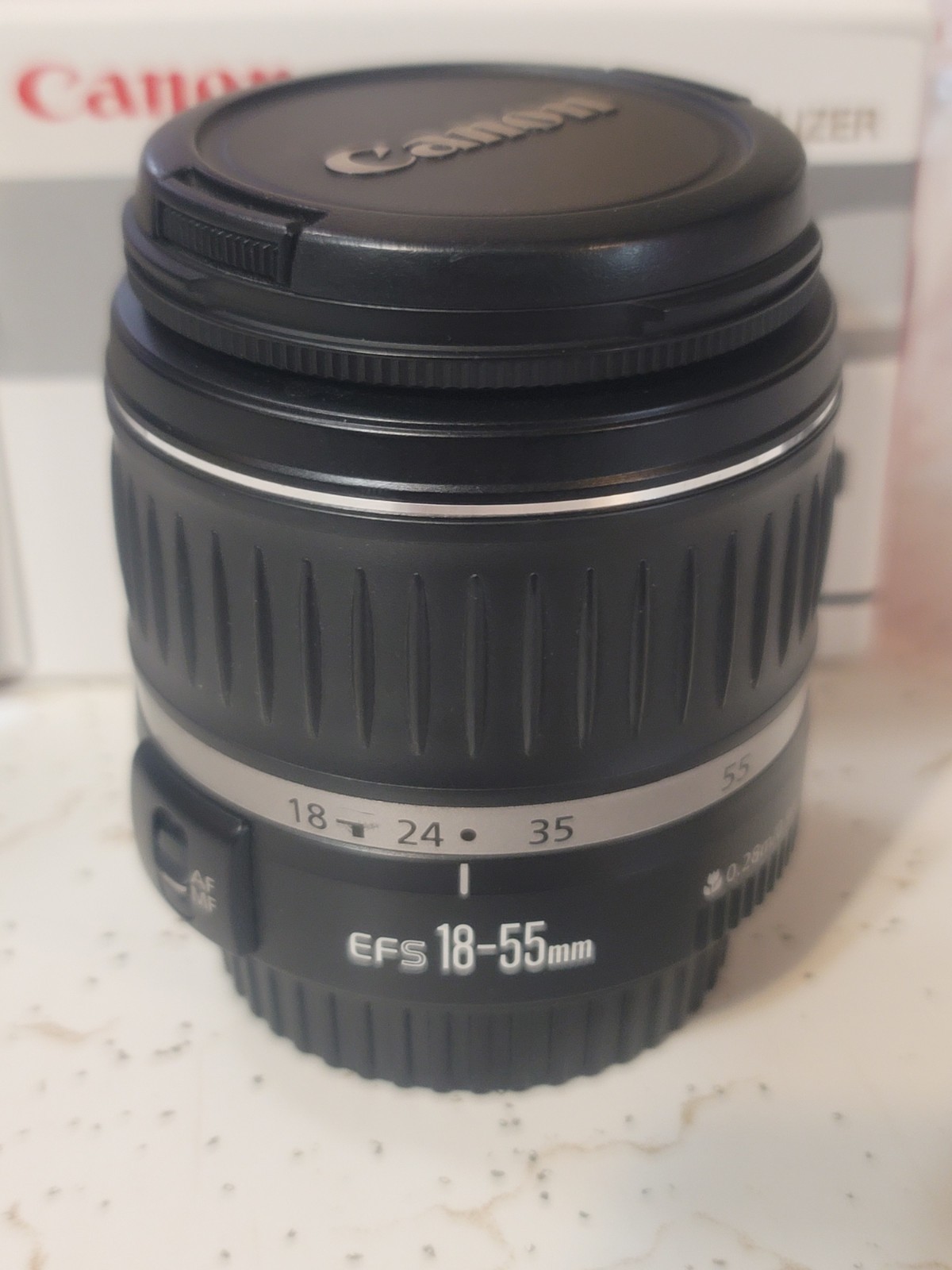 (Open Box) Canon EF-S 18-55mm f/4-5.6 IS Image Stabilizer STM Zoom Kit Lens