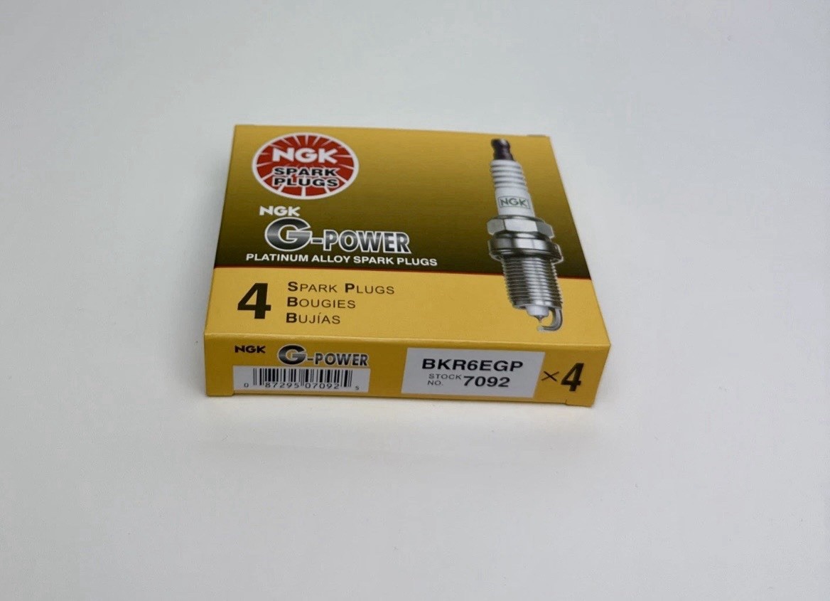 4 Pack NGK 7092 G-Power Spark Plugs BKR6EGP for Toyota Subaru GM Honda 4 Pack NGK 7092 G-Power Spark Plugs BKR6EGP for Toyota Subaru GM Honda