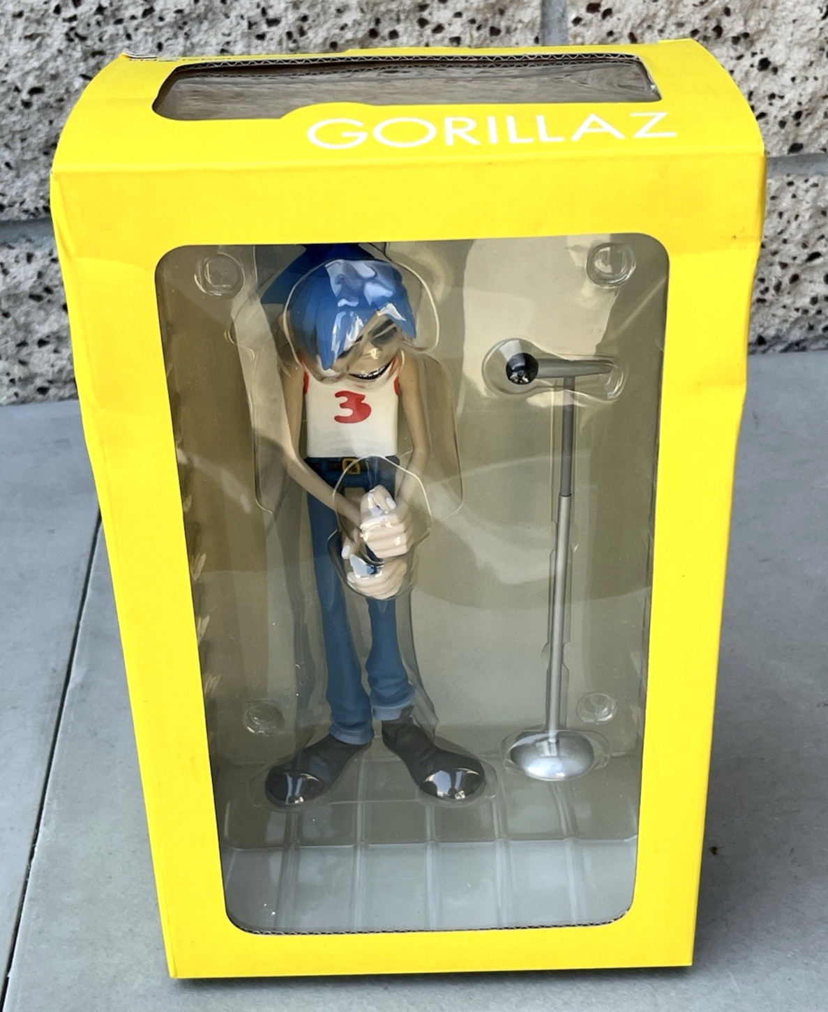 NEW 2006 Kidrobot x Gorillaz 2D Vinyl Action Figure NEW Kid Robot CMYK