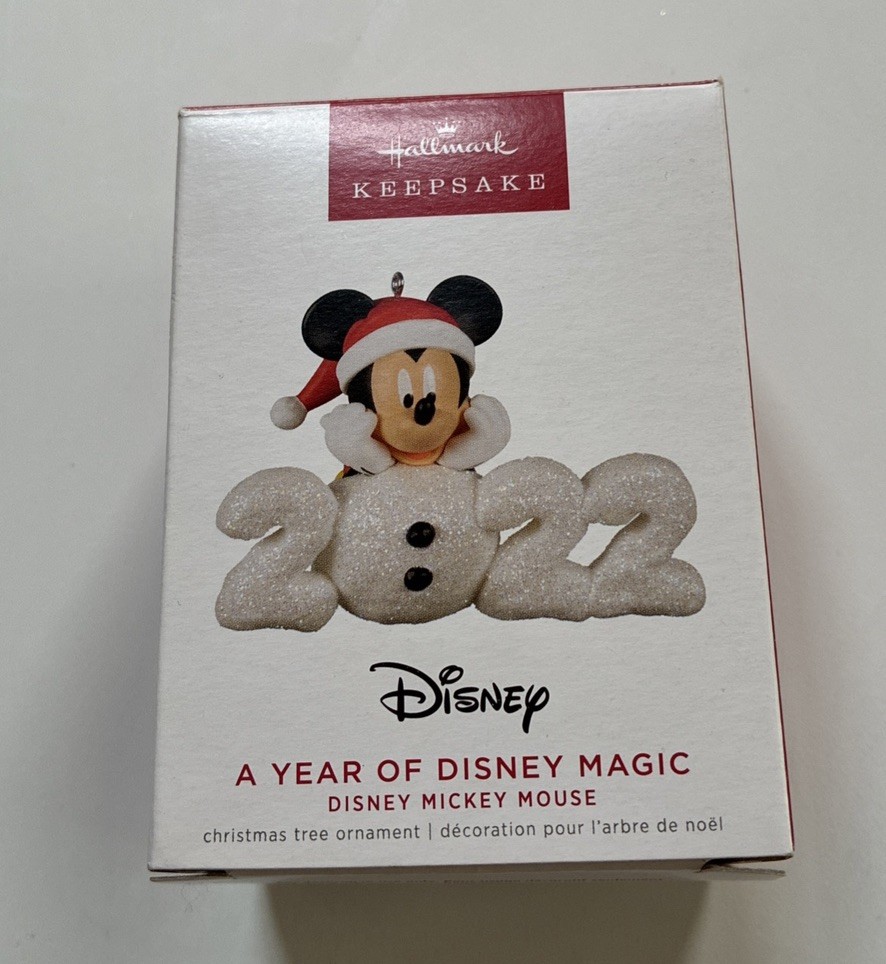 2022 Hallmark A Year of Disney Magic Keepsake Ornament New in Box